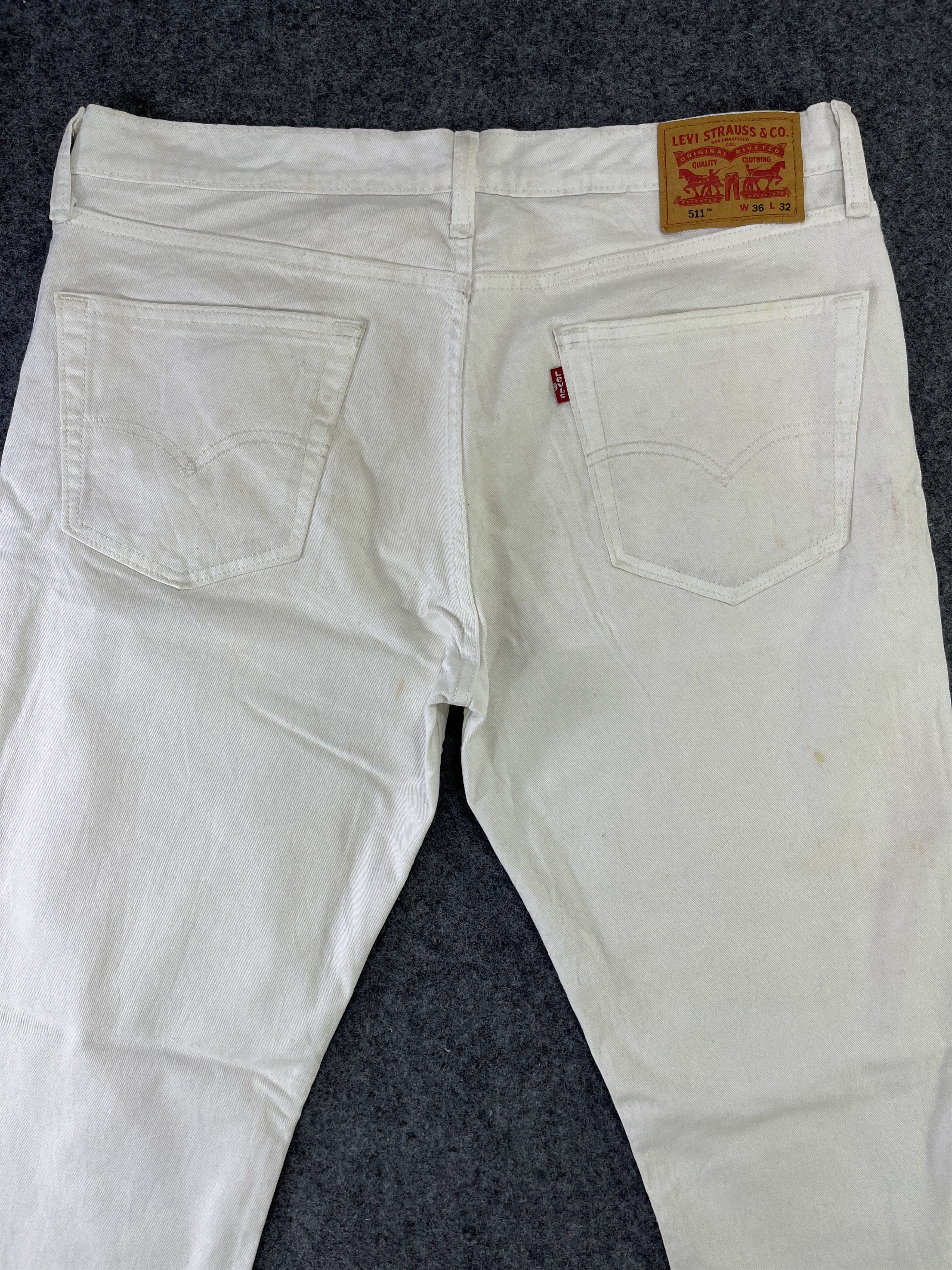 Levi's Vintage Levis 511 Painted Jeans - J841 Size US 37 - 4 Thumbnail