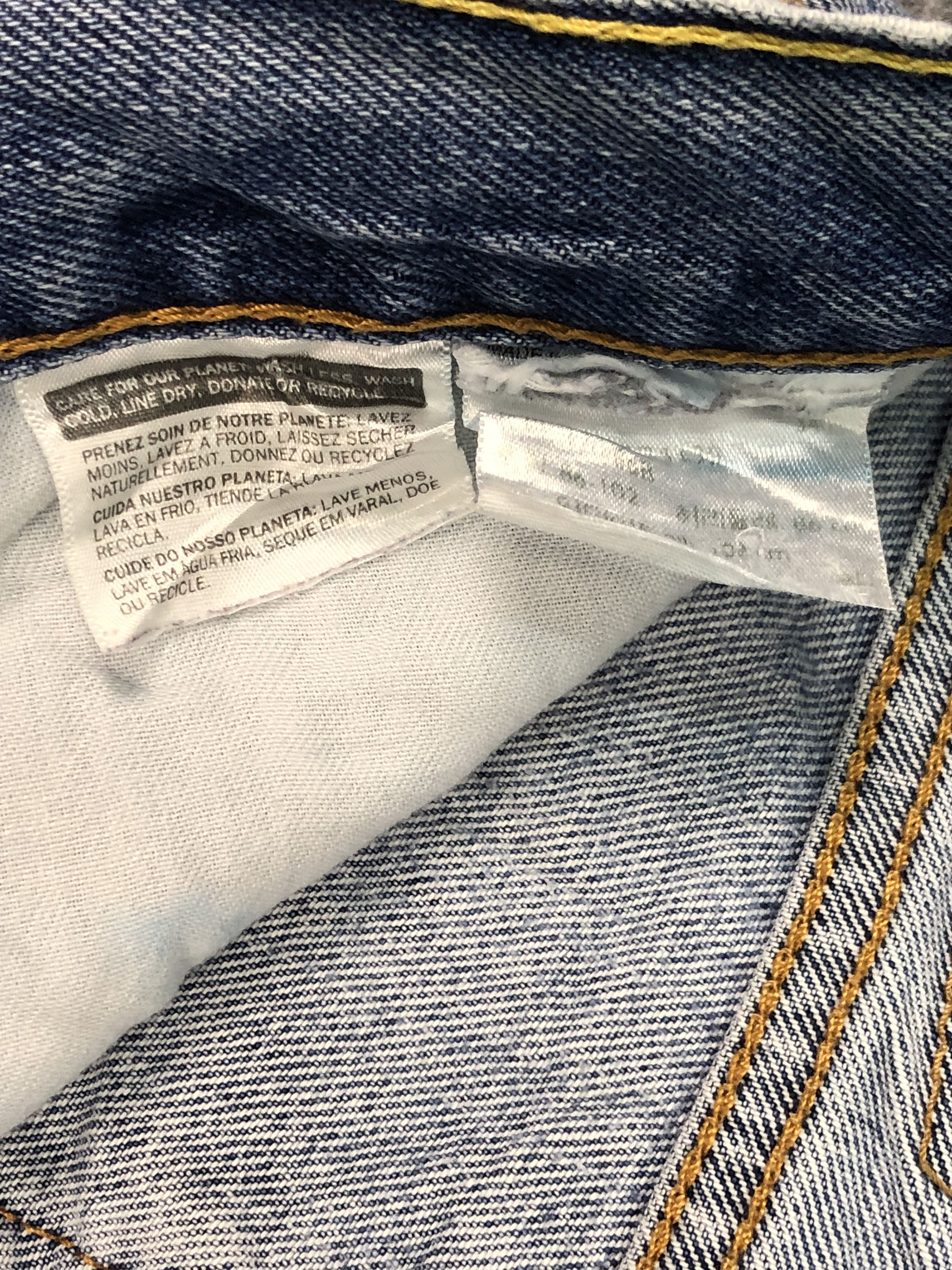 Levi's Vintage Levis Blue Faded Denim DP0368 Size US 26 / EU 42 - 6 Thumbnail
