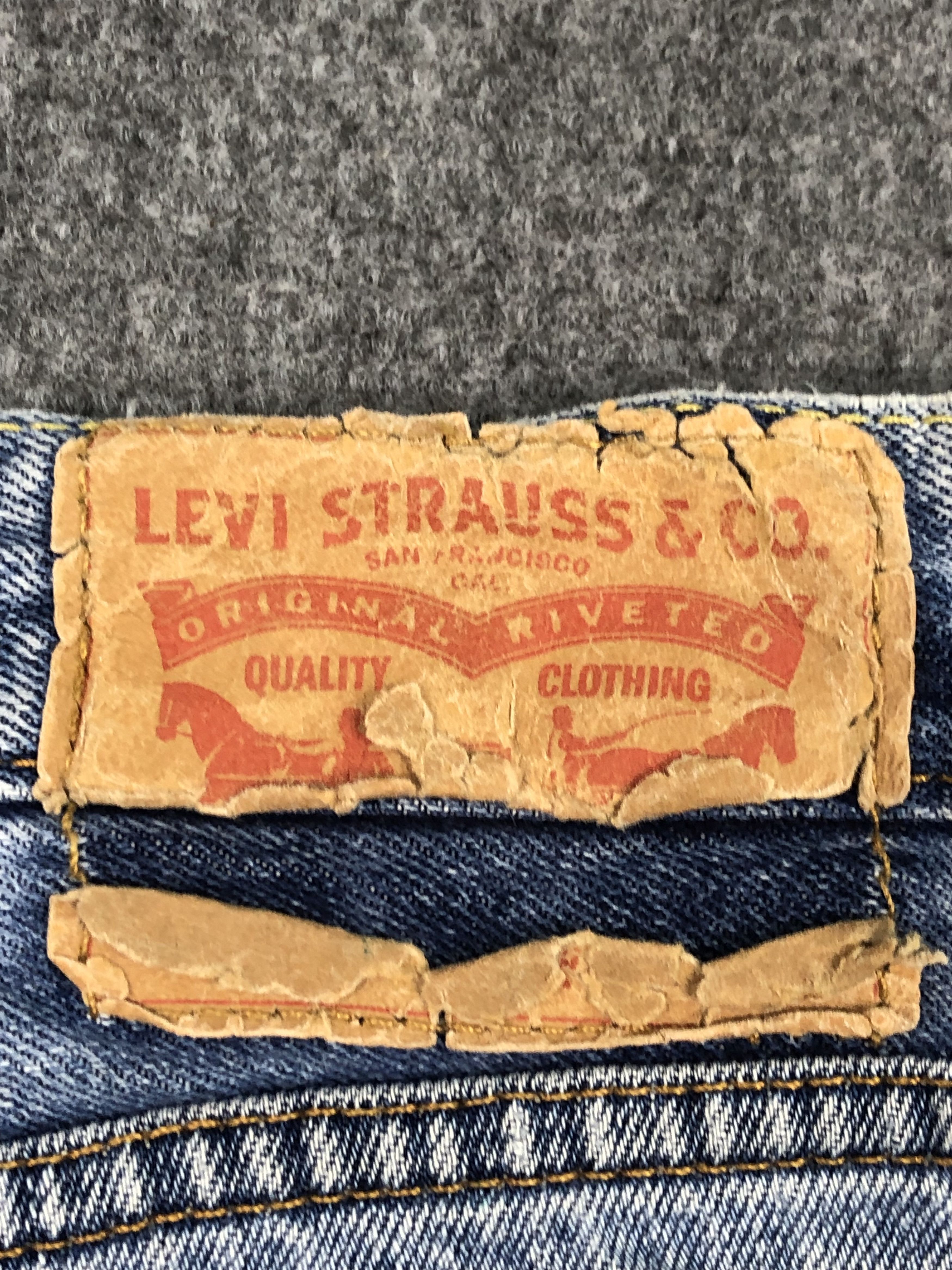 Levi's Vintage Levis Blue Faded Denim DP0368 Size US 26 / EU 42 - 5 Thumbnail