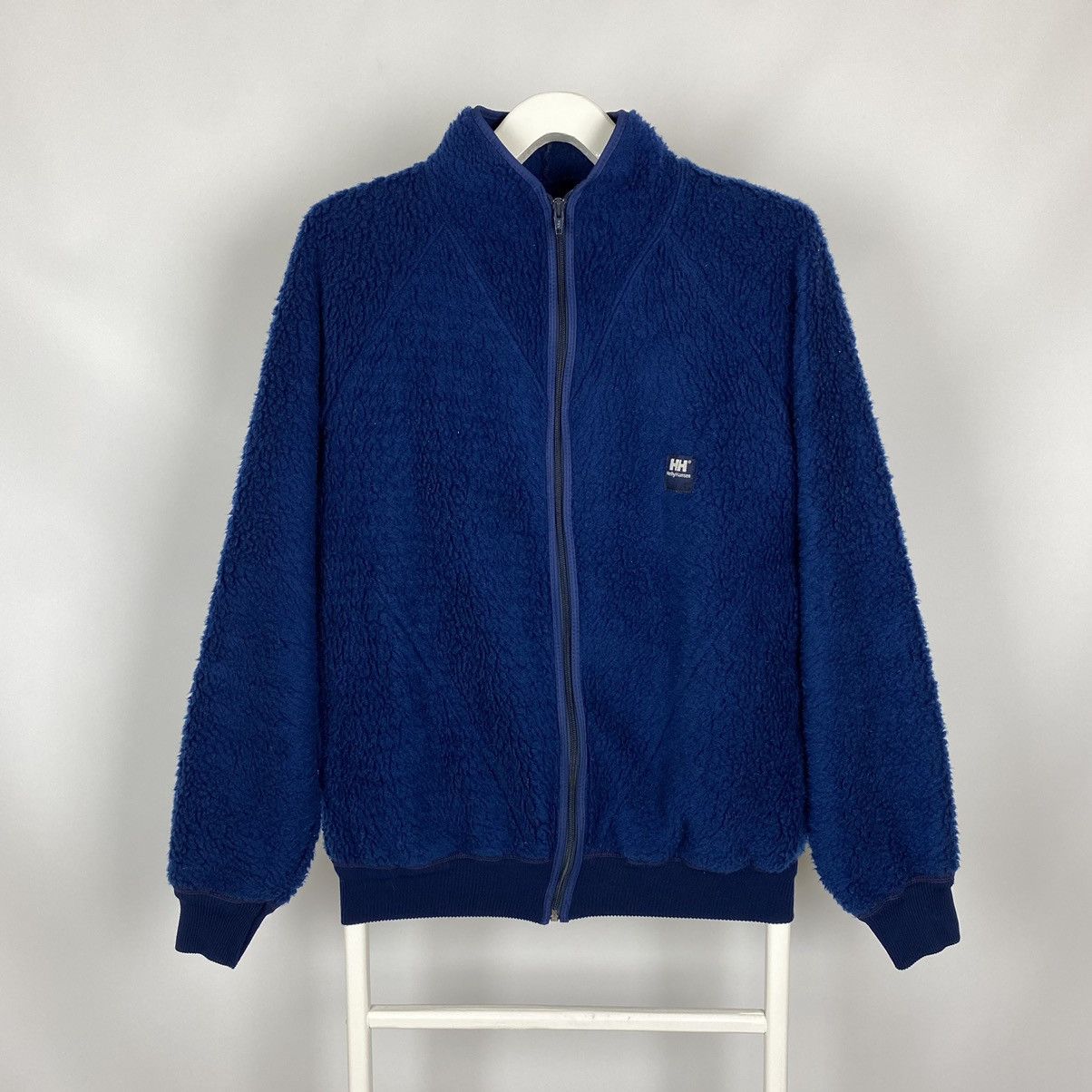 Helly Hansen × Vintage 1990’s Vintage Helly Hansen Deep Pile Sherpa Fleece Jacket Size US M / EU 48-50 / 2 - 4 Thumbnail