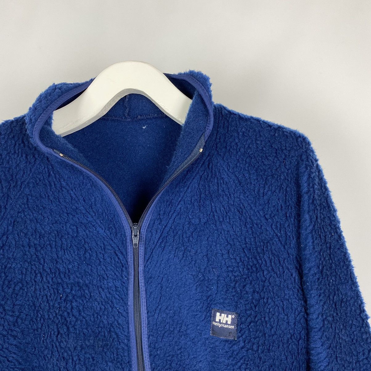 Helly Hansen × Vintage 1990’s Vintage Helly Hansen Deep Pile Sherpa Fleece Jacket Size US M / EU 48-50 / 2 - 6 Thumbnail