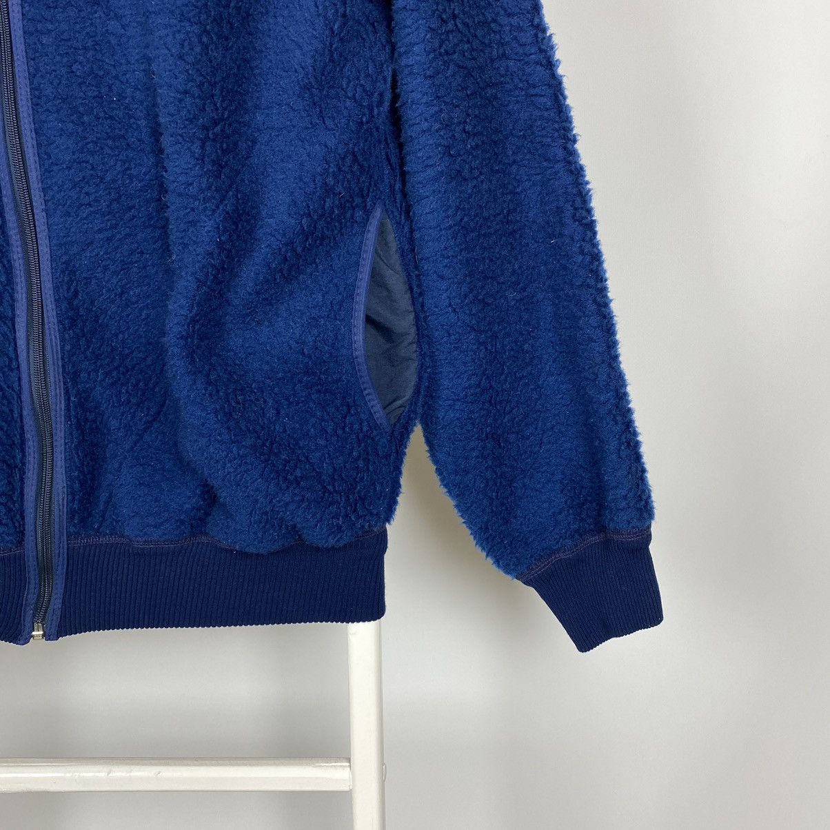 Helly Hansen × Vintage 1990’s Vintage Helly Hansen Deep Pile Sherpa Fleece Jacket Size US M / EU 48-50 / 2 - 8 Thumbnail