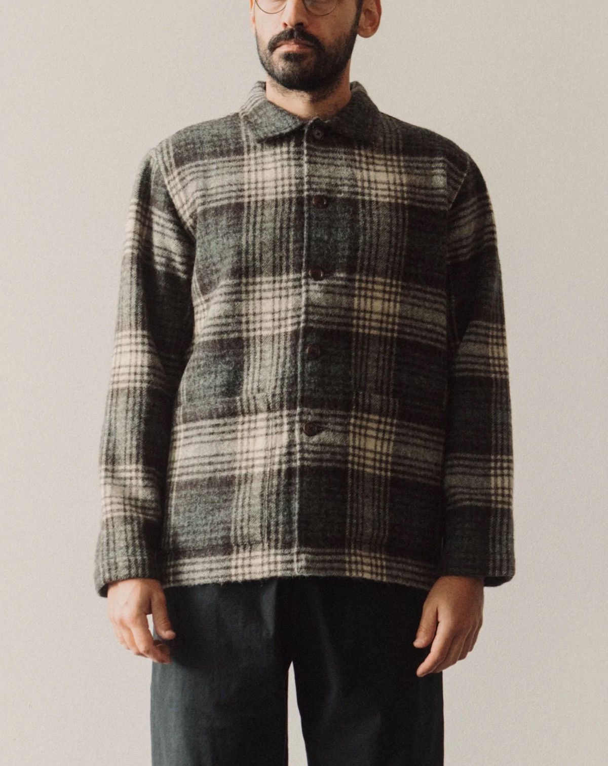 Universal Works Moon Check Overshirt