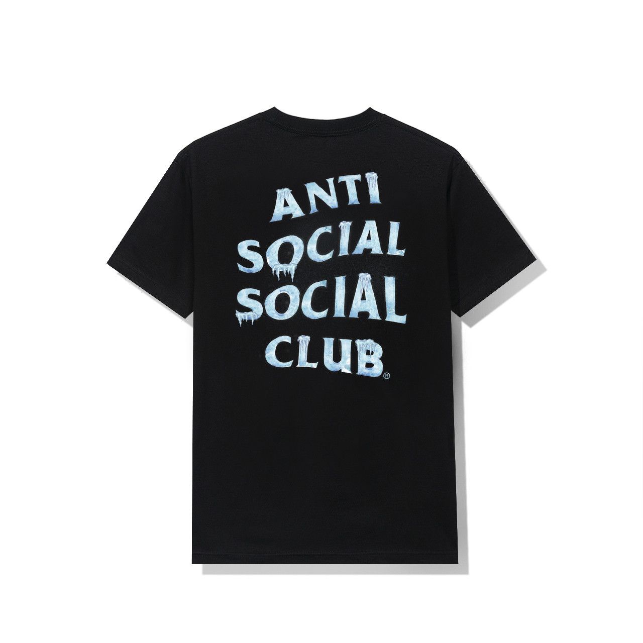 Anti Social Social Club DS member exclusive Blue ASSC Cold Sweats Black Tee in hand Size US XL / EU 56 / 4 - 1 Thumbnail