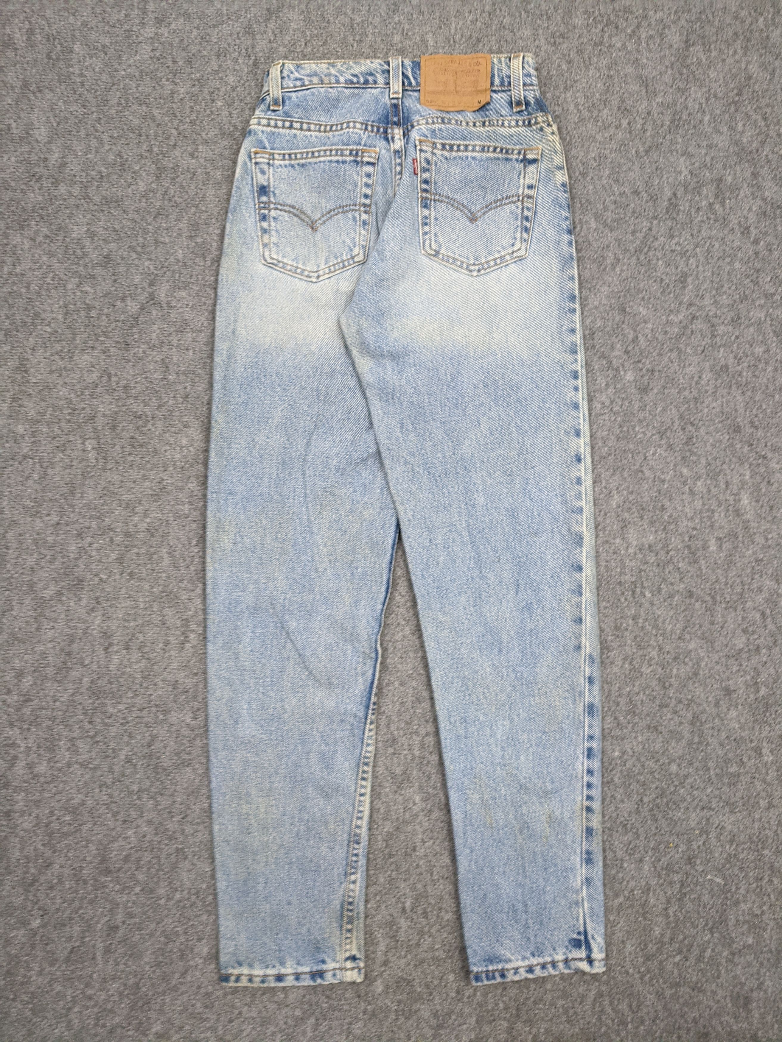 Levi's Vintage 90s Levis 550 Faded Blue Jeans DP0625 Size US 26 / EU 42 - 3 Thumbnail