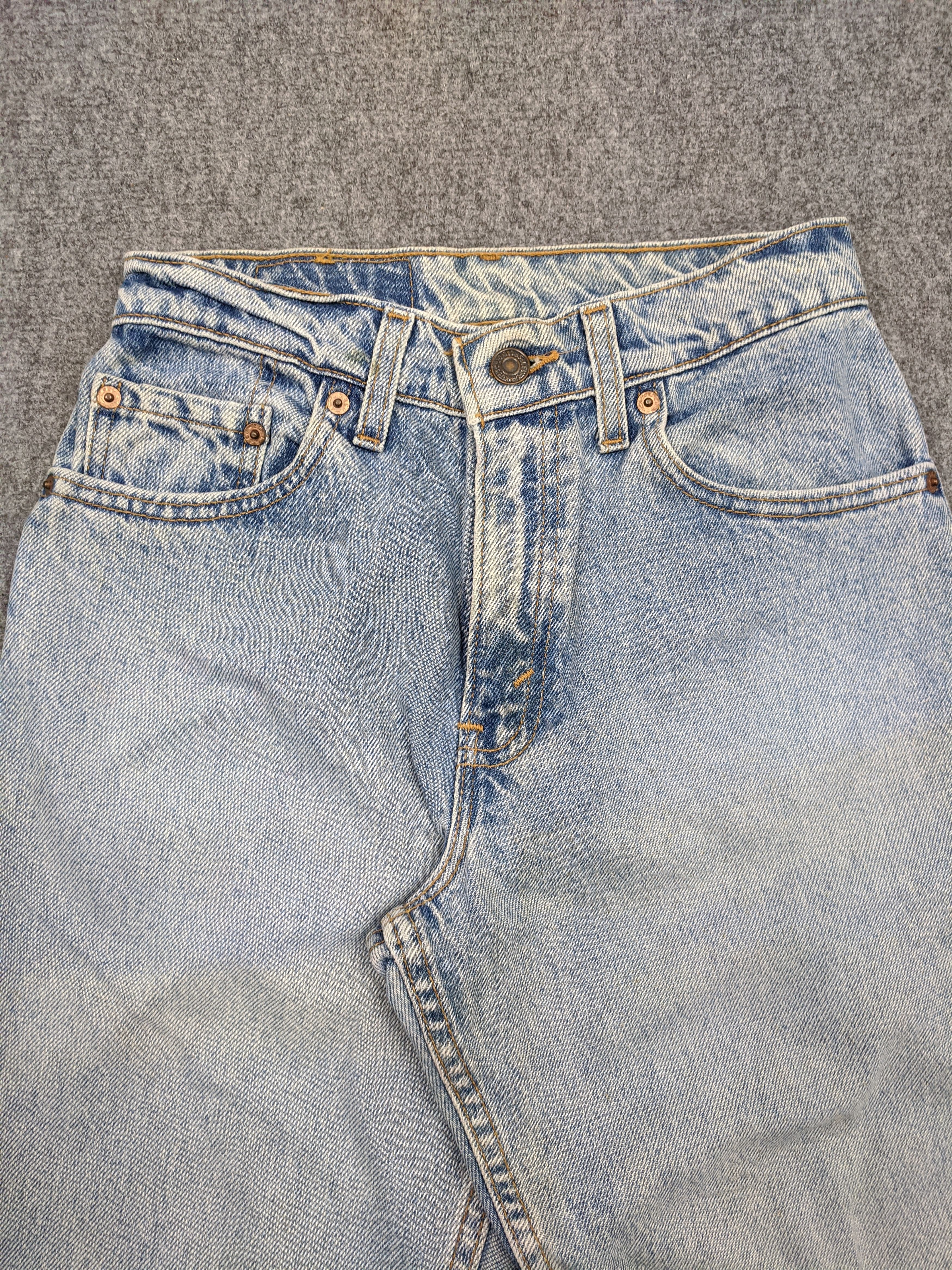 Levi's Vintage 90s Levis 550 Faded Blue Jeans DP0625 Size US 26 / EU 42 - 2 Thumbnail