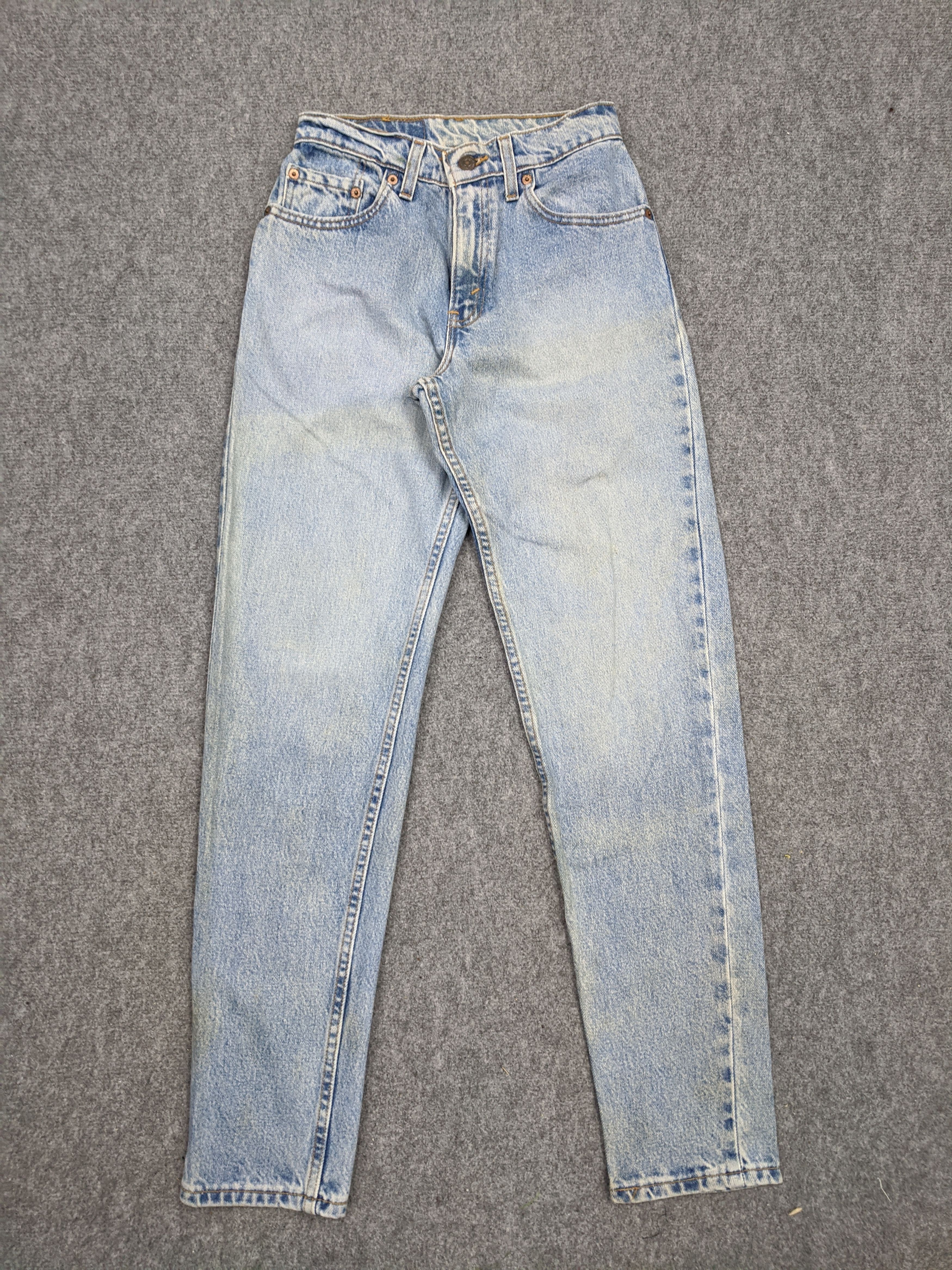 Levi's Vintage 90s Levis 550 Faded Blue Jeans DP0625 Size US 26 / EU 42 - 1 Thumbnail
