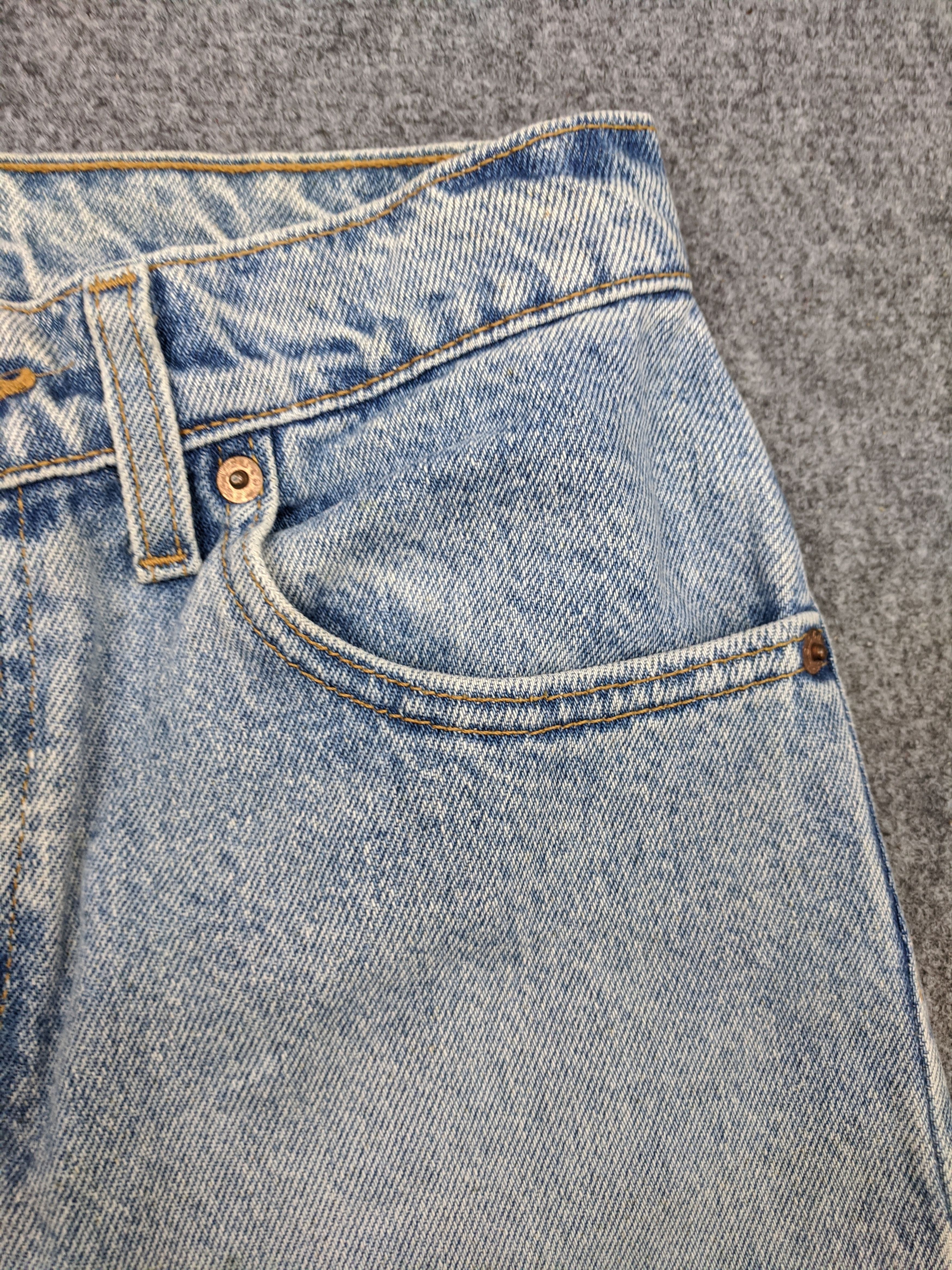 Levi's Vintage 90s Levis 550 Faded Blue Jeans DP0625 Size US 26 / EU 42 - 5 Thumbnail