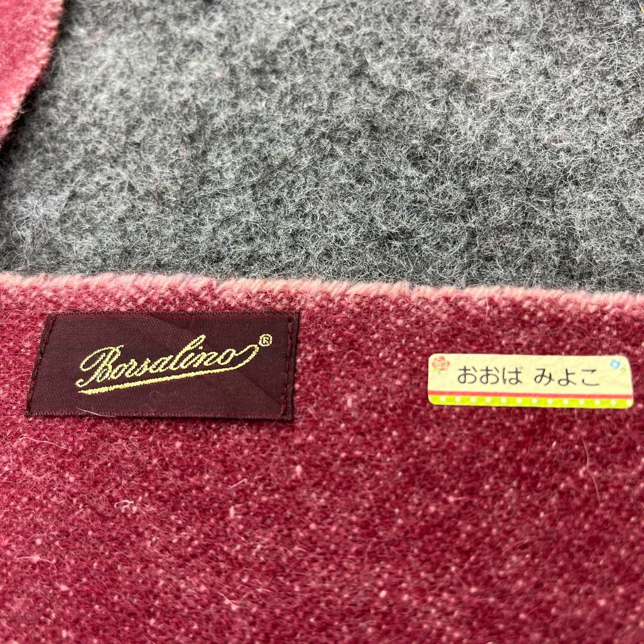 Borsalino Borsalino Paisley Design Scarf / Muffler / Neckwear T402 Size ONE SIZE - 7 Thumbnail