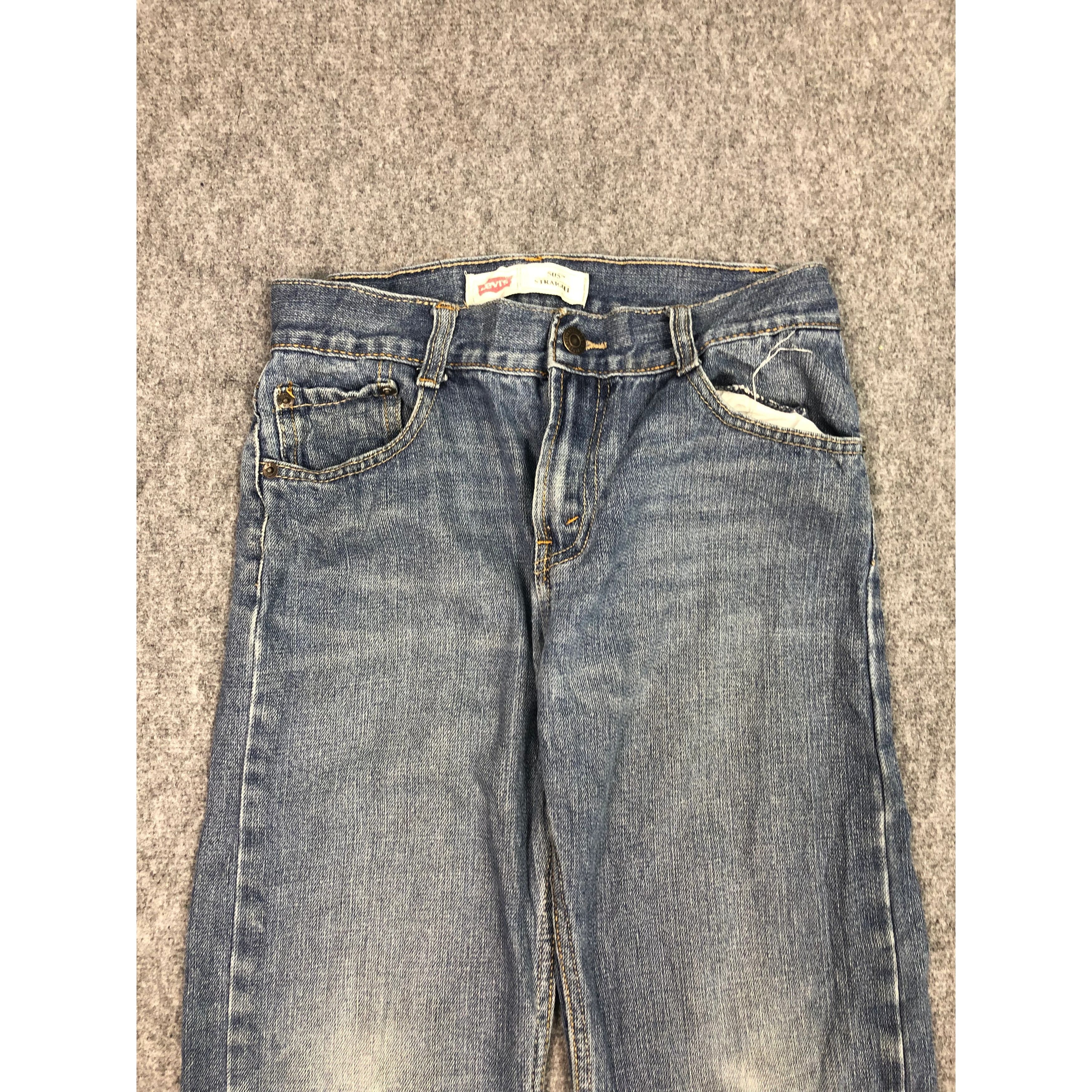Levi's Vintage Levis 505 Regular Fit Faded Denim Lightwash DP0203 Size US 26 / EU 42 - 3 Thumbnail