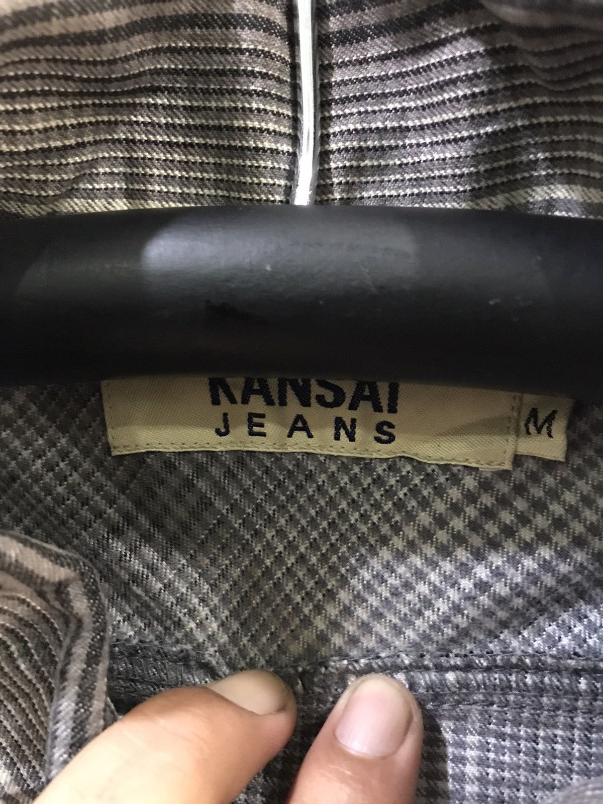 Designer × Japanese Brand × Kansai Yamamoto KANSAI JEANS Japan Zipper Multipockets Shirt Size US M / EU 48-50 / 2 - 8 Thumbnail