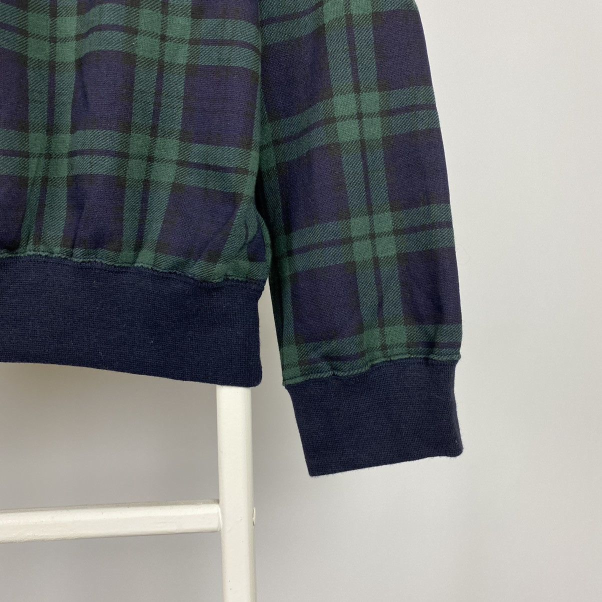 Chaps Ralph Lauren 1990’s Vintage Chaps Ralph Lauren Tartan Plaid Sweatshirt Size US M / EU 48-50 / 2 - 5 Thumbnail
