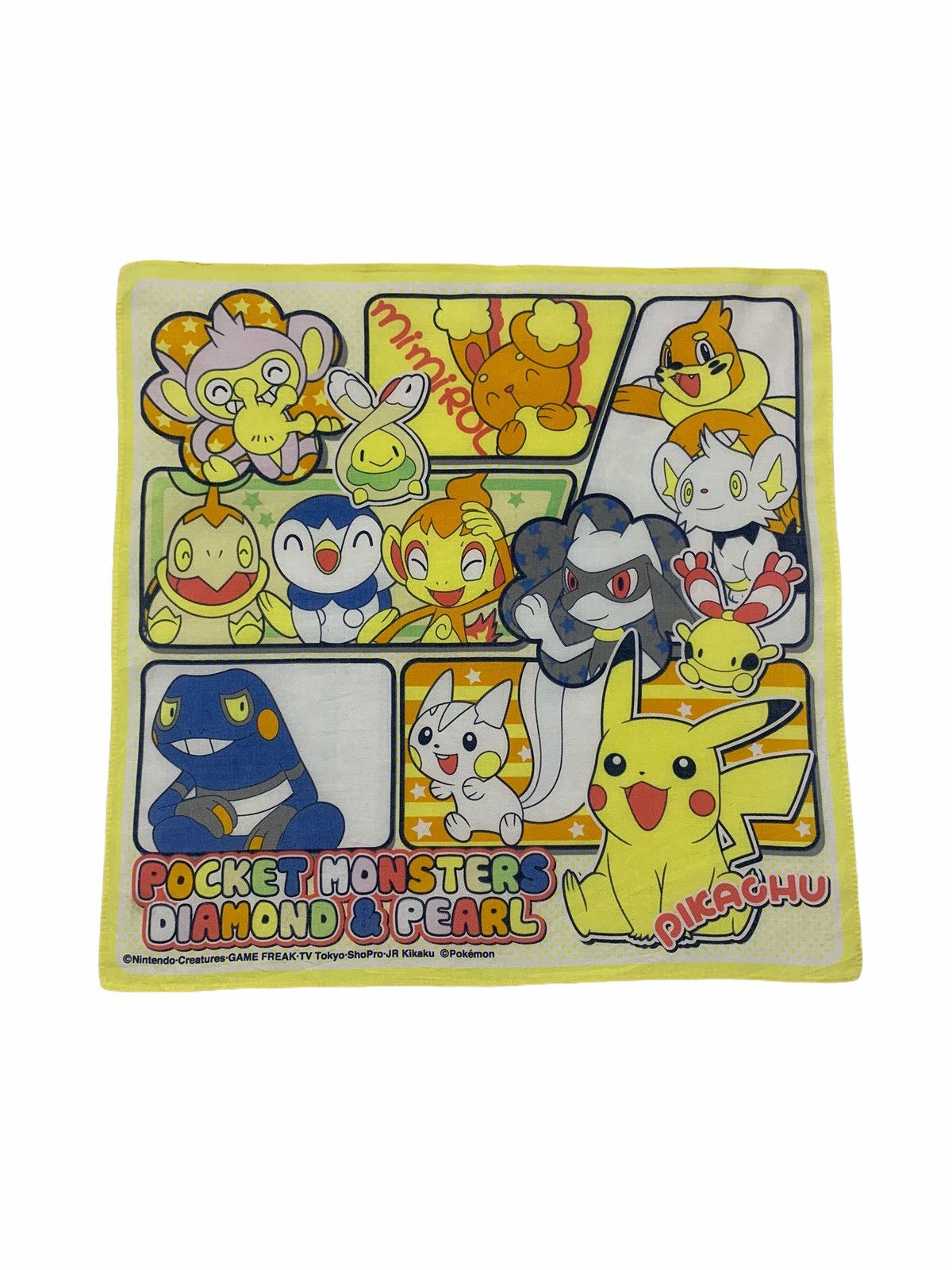 Japanese Brand pokemon pocket monster bandana handkerchief pocket square Size ONE SIZE - 1 Thumbnail