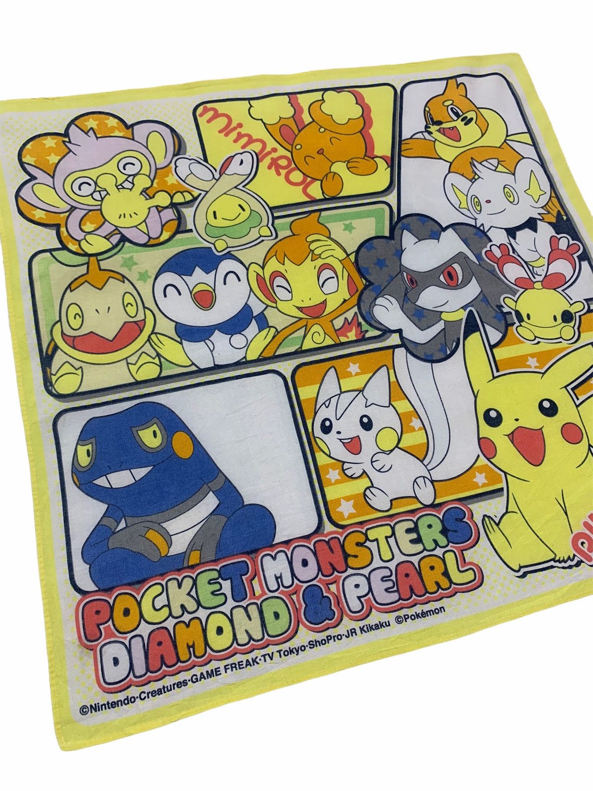 Japanese Brand pokemon pocket monster bandana handkerchief pocket square Size ONE SIZE - 2 Thumbnail