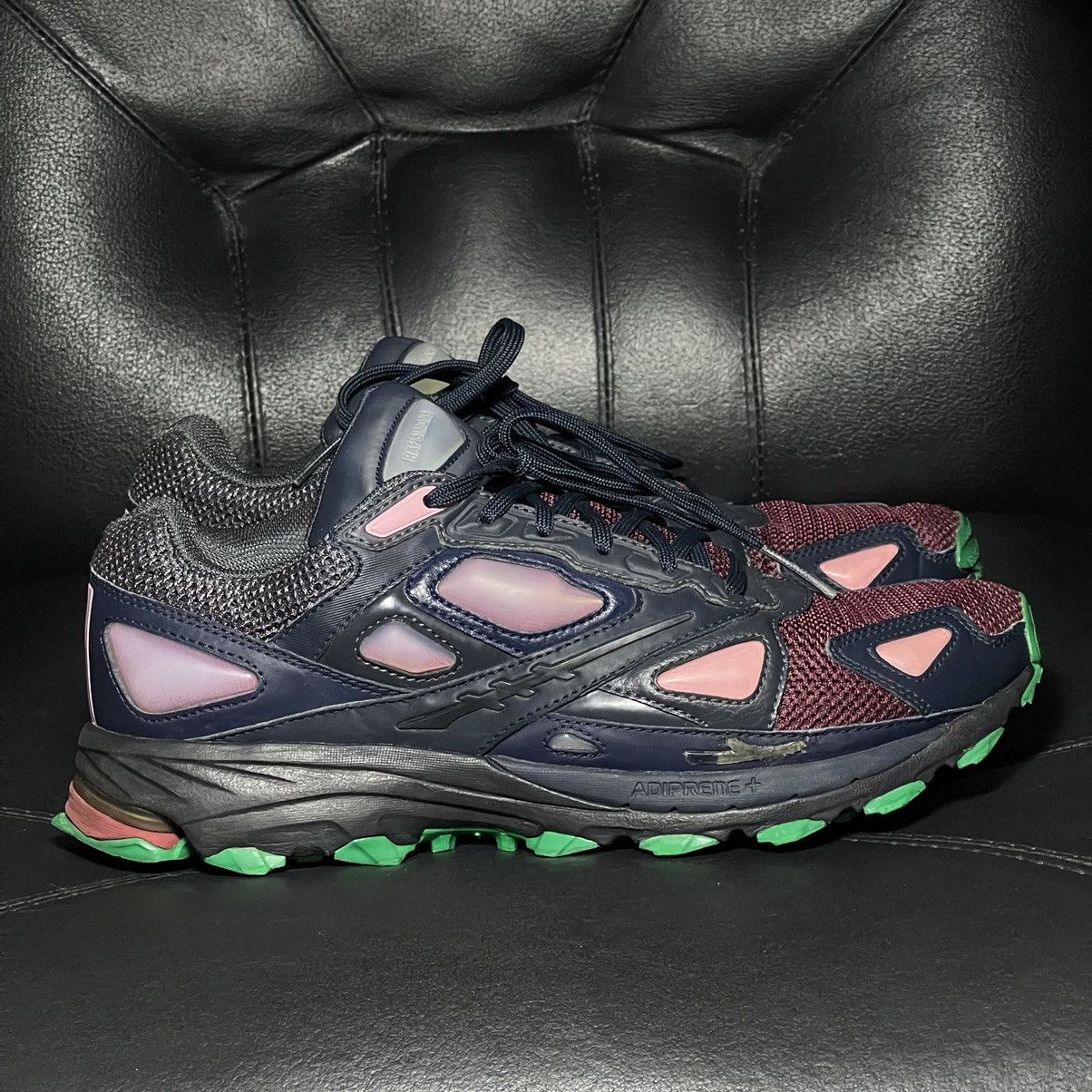 楽天市場】【 ADIDAS RAF SIMONS X DETROIT RUNNER 'OLIVE' / OLIVE NIGHT CARGO PINK  】 アディダス デトロイト オリーブ ナイト カーゴ ピンク ラフシモンズ スニーカー メンズ : スニケス
