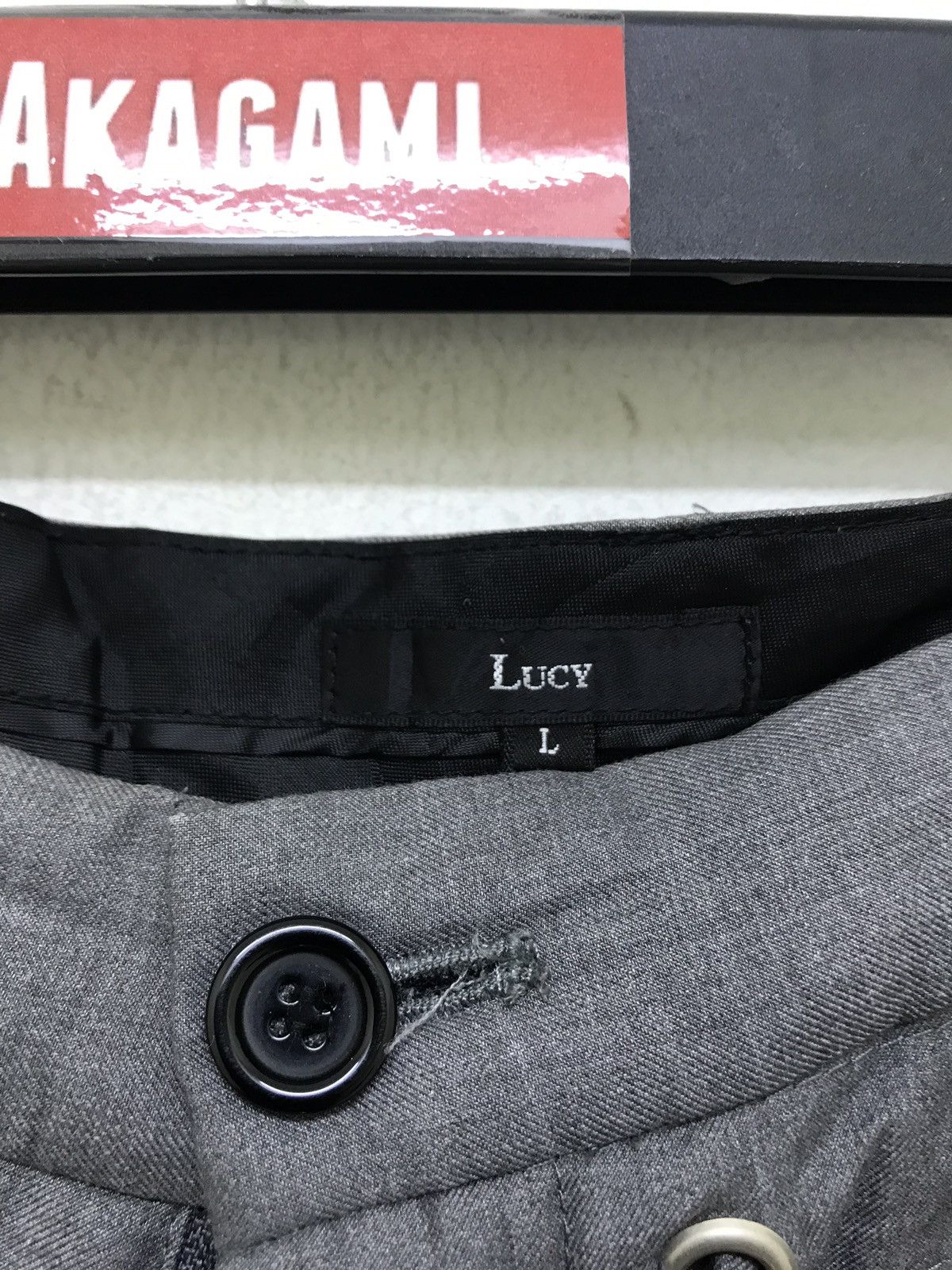 Japanese Brand Lucy Cargo Pant Rayon Blended Baggy Wide Balloon Size US 32 / EU 48 - 8 Thumbnail