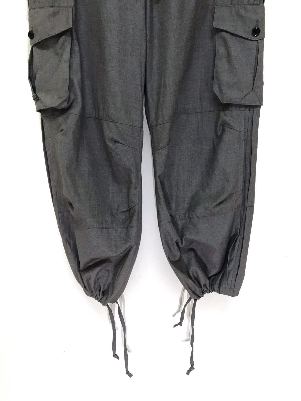 Japanese Brand Lucy Cargo Pant Rayon Blended Baggy Wide Balloon Size US 32 / EU 48 - 5 Thumbnail