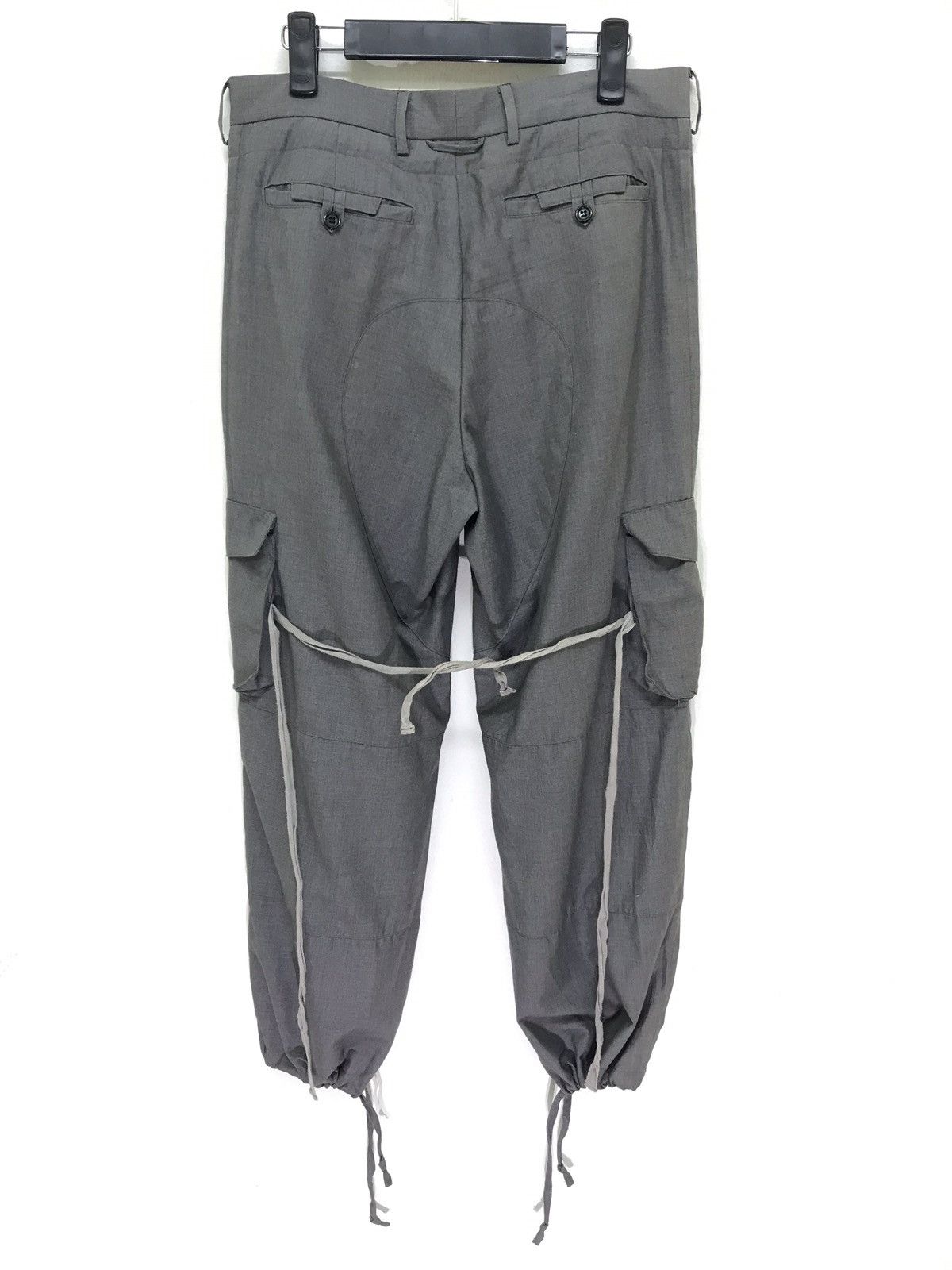 Japanese Brand Lucy Cargo Pant Rayon Blended Baggy Wide Balloon Size US 32 / EU 48 - 1 Thumbnail