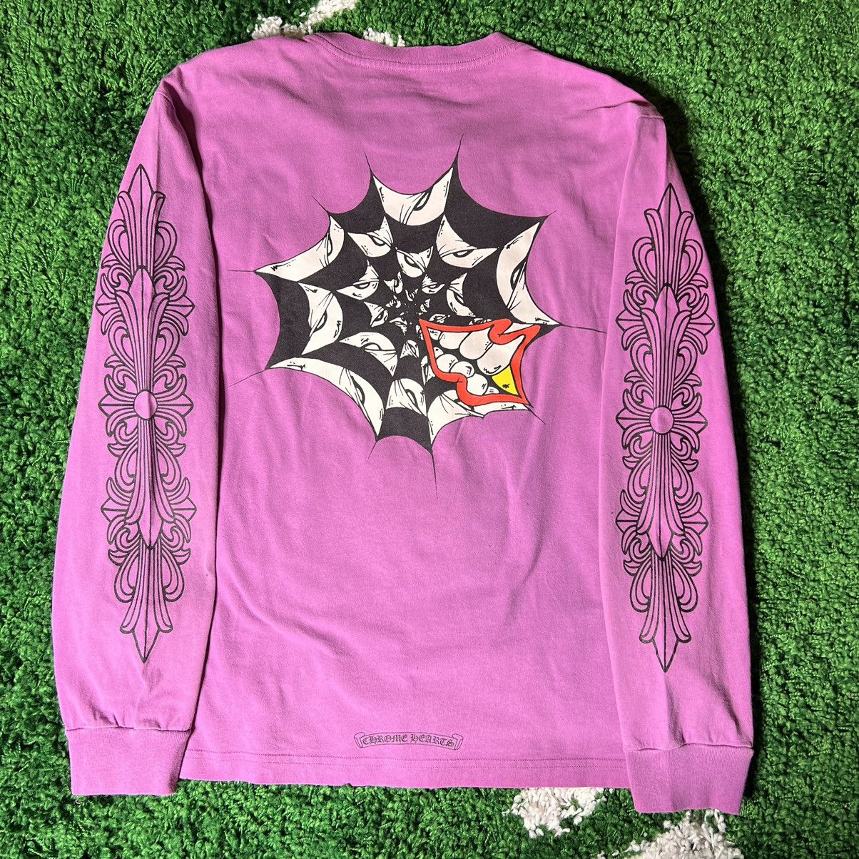 Chrome Hearts Chrome Hearts Matty Boy Spider Web Long sleeve 