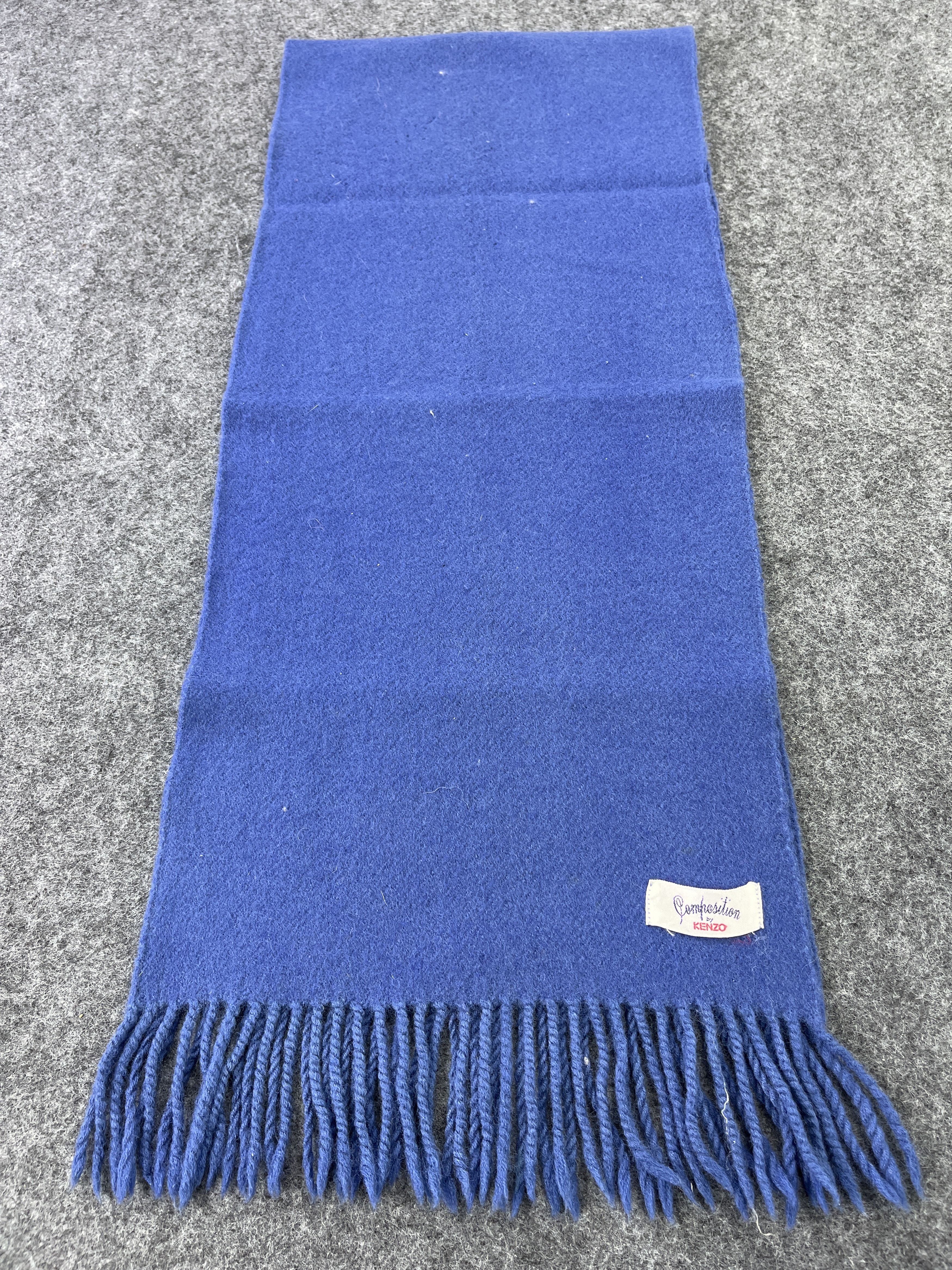 Kenzo × Vintage KENZO SCARVES / MUFFLER / NECKWEAR T268 Size ONE SIZE - 2 Thumbnail