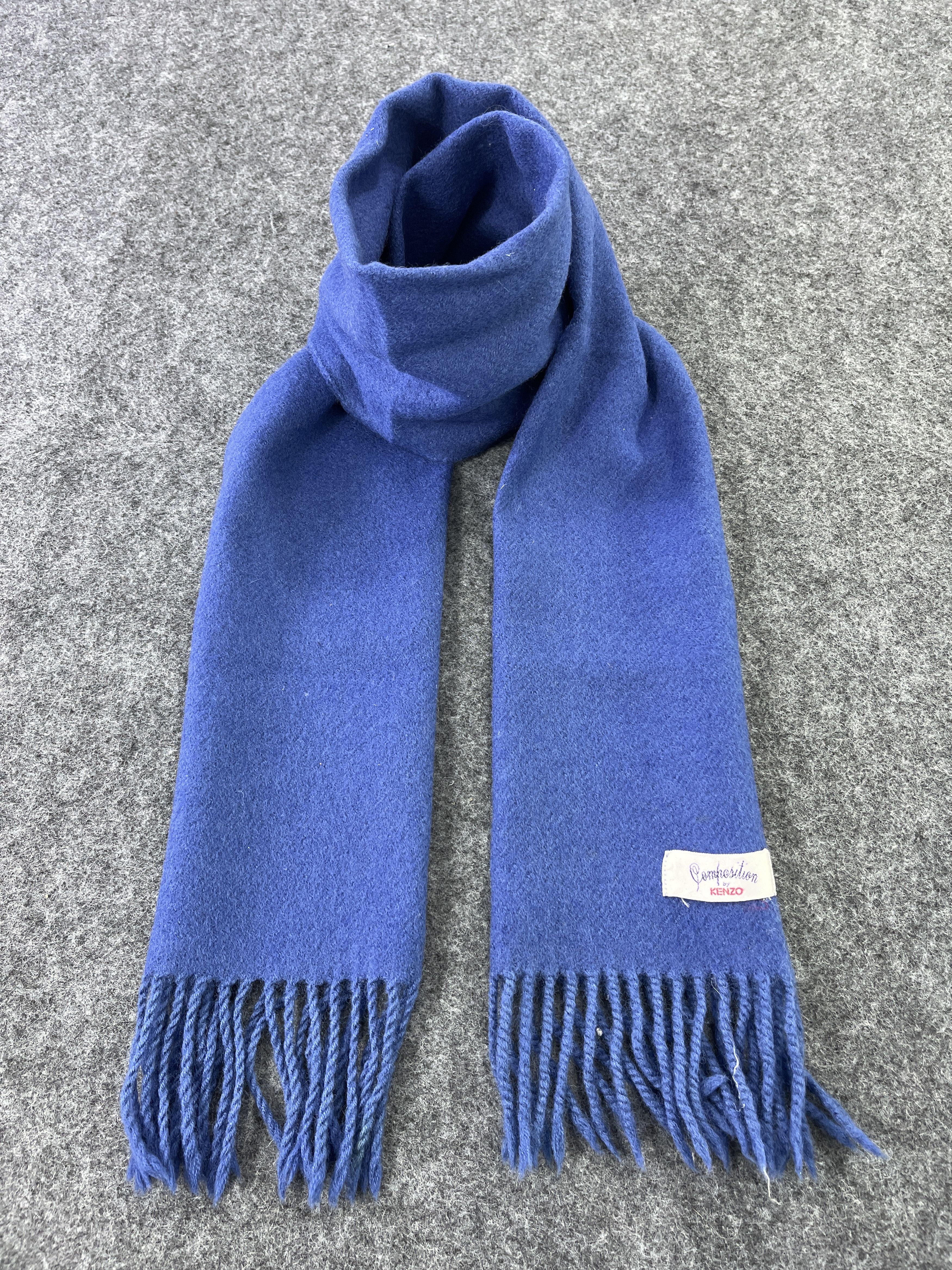 Kenzo × Vintage KENZO SCARVES / MUFFLER / NECKWEAR T268 Size ONE SIZE - 1 Thumbnail