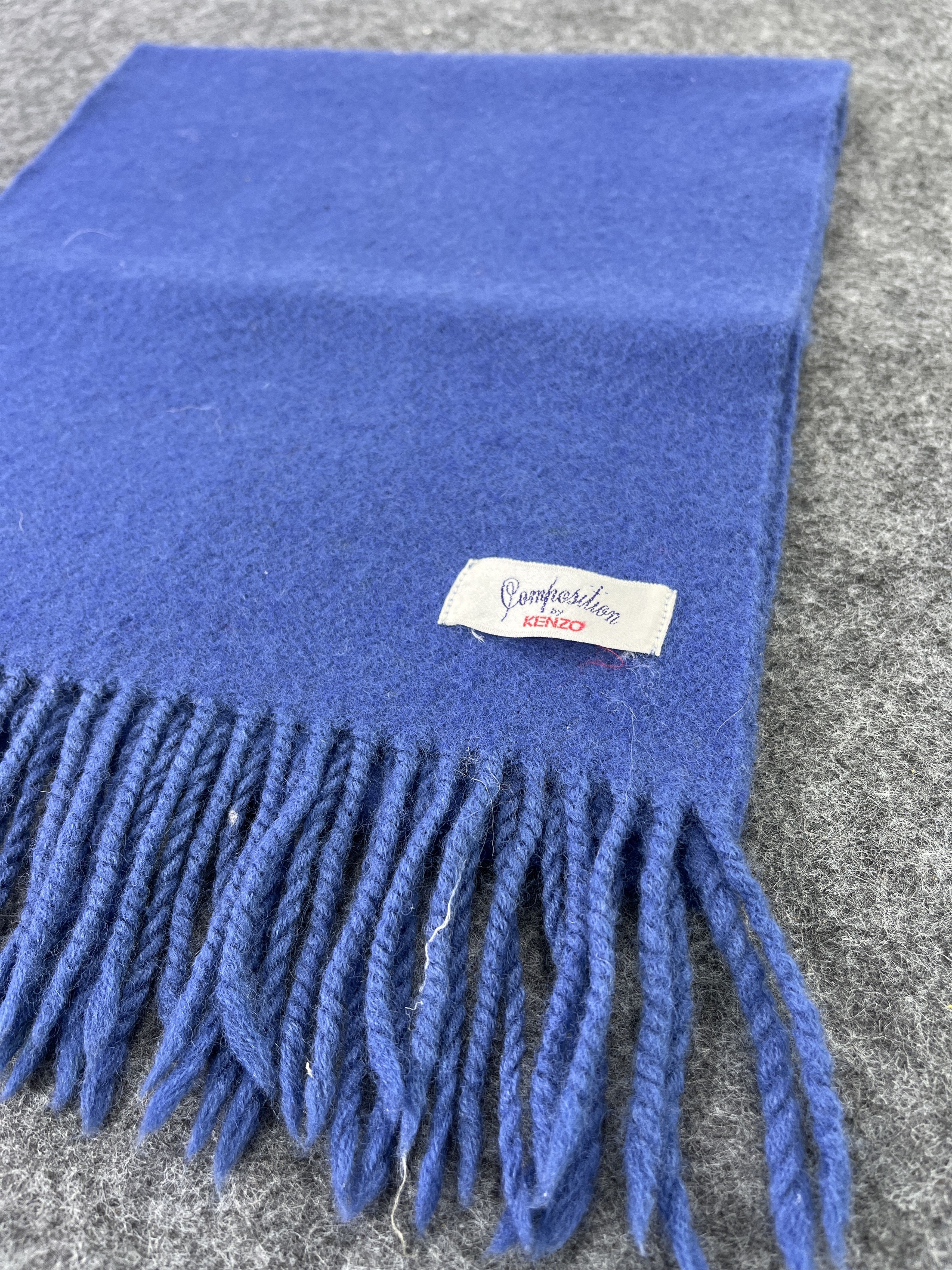 Kenzo × Vintage KENZO SCARVES / MUFFLER / NECKWEAR T268 Size ONE SIZE - 5 Thumbnail