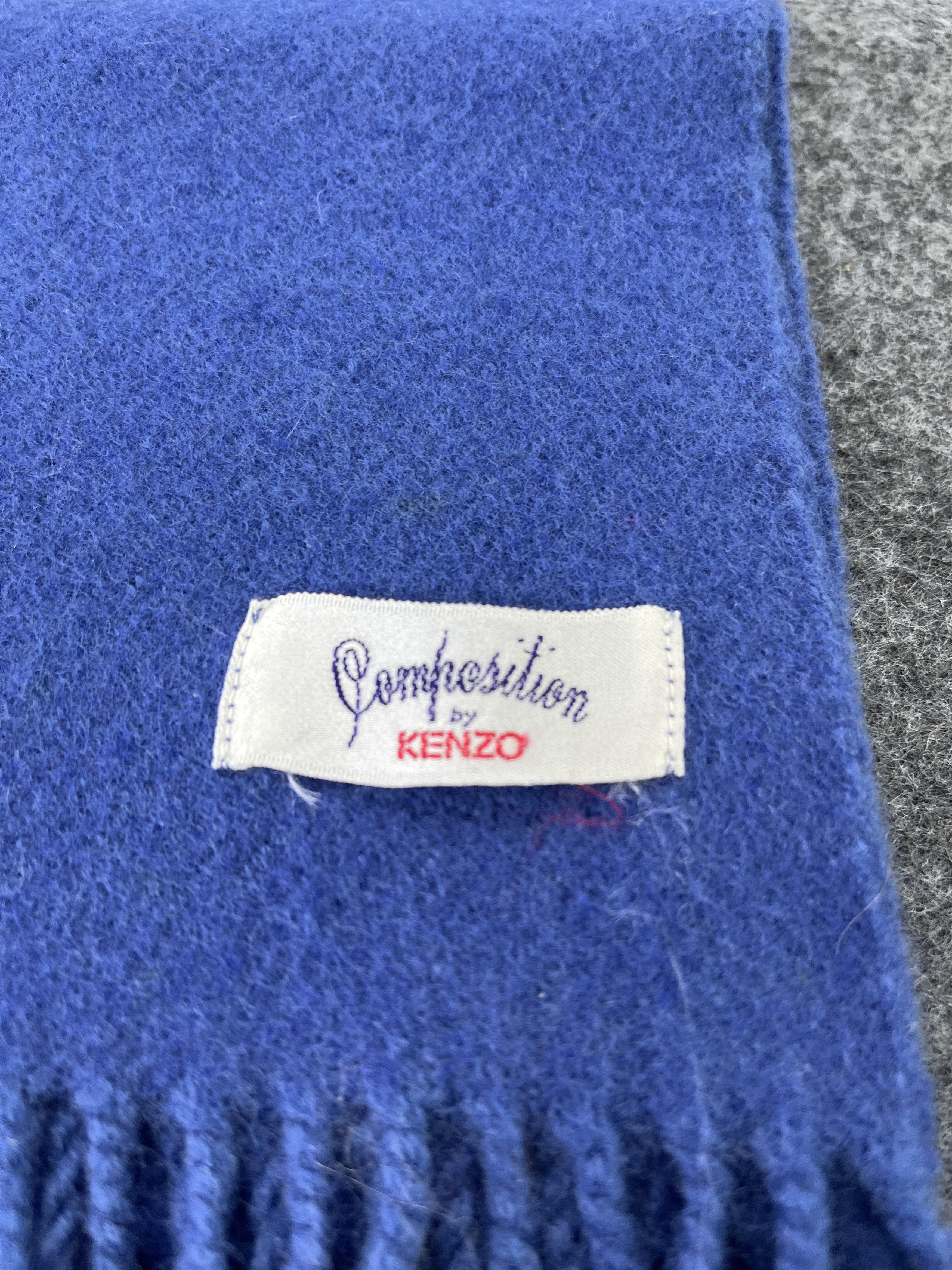 Kenzo × Vintage KENZO SCARVES / MUFFLER / NECKWEAR T268 Size ONE SIZE - 6 Thumbnail