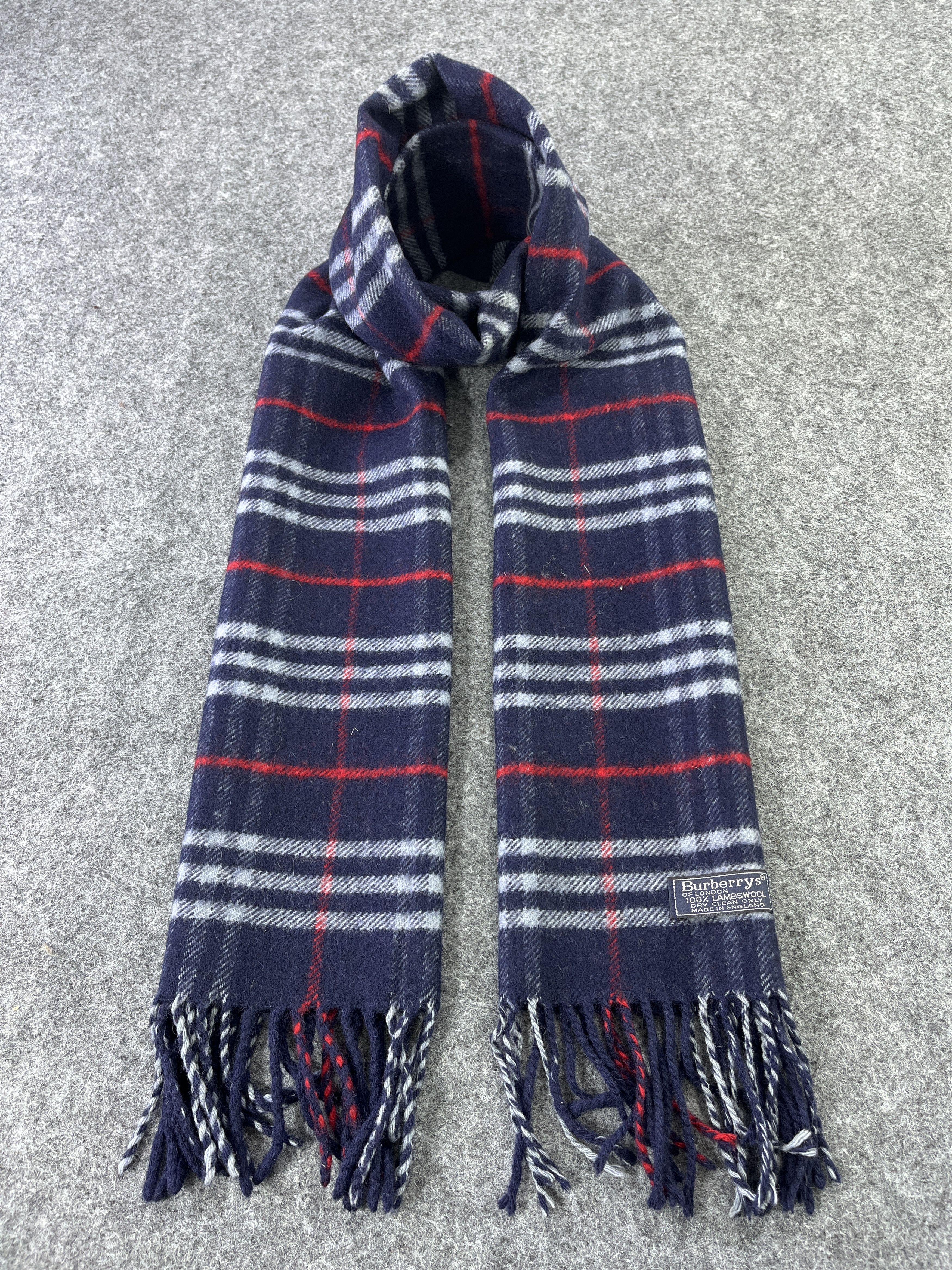 BURBERRY NOVA CHECK SCARVES MUFFLER NECKWEAR T011