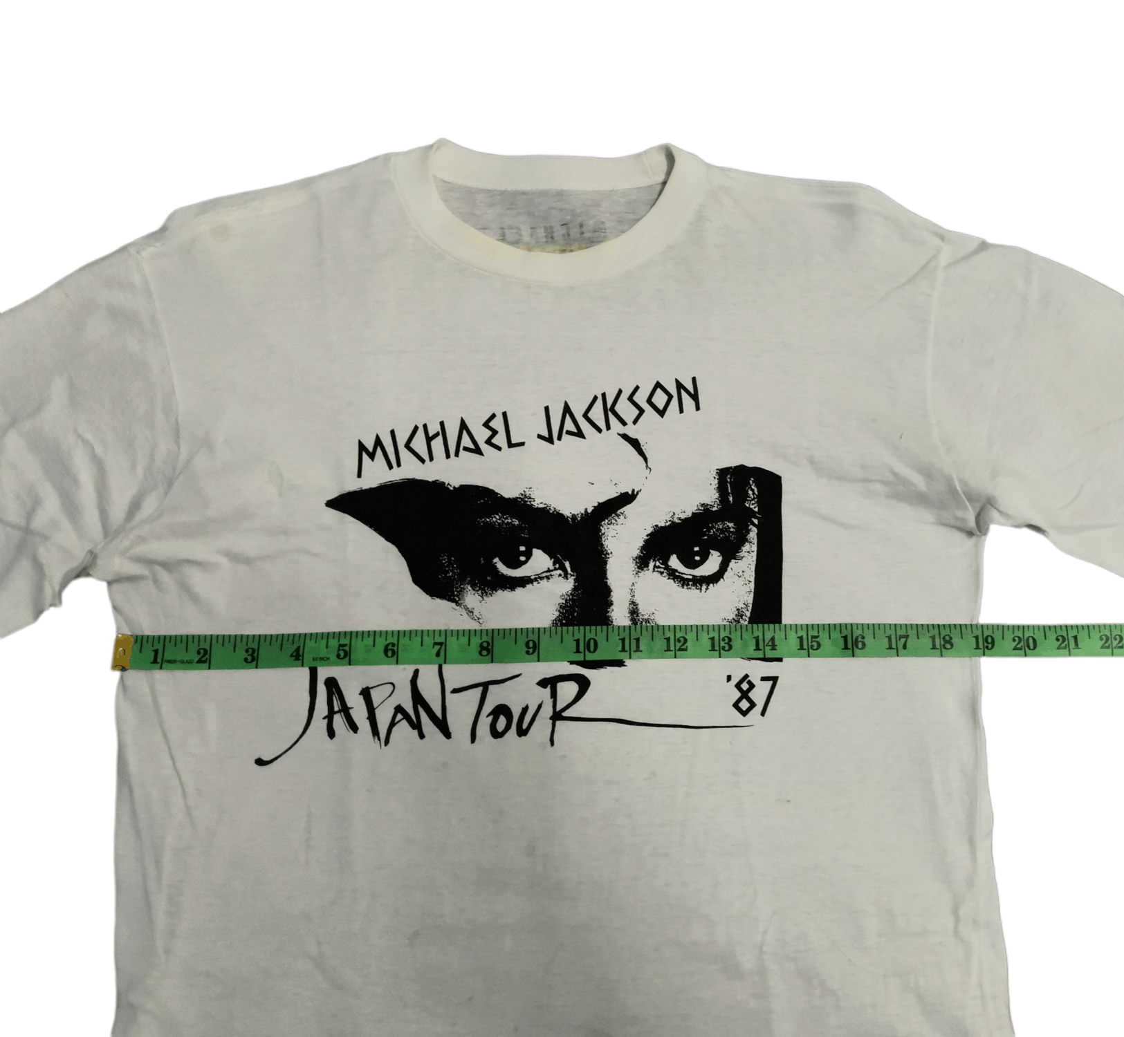 Michael Jackson Vintage Michael Jackson Japan Tour '87 Tee Rare Stitches Size US M / EU 48-50 / 2 - 6 Thumbnail