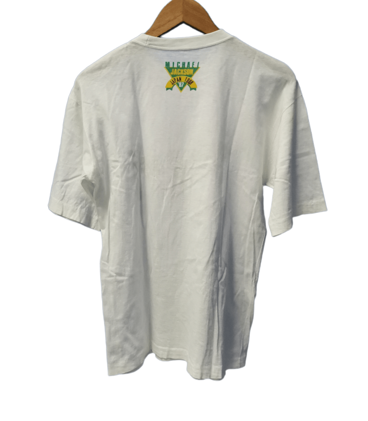 Michael Jackson Vintage Michael Jackson Japan Tour '87 Tee Rare Stitches Size US M / EU 48-50 / 2 - 3 Thumbnail