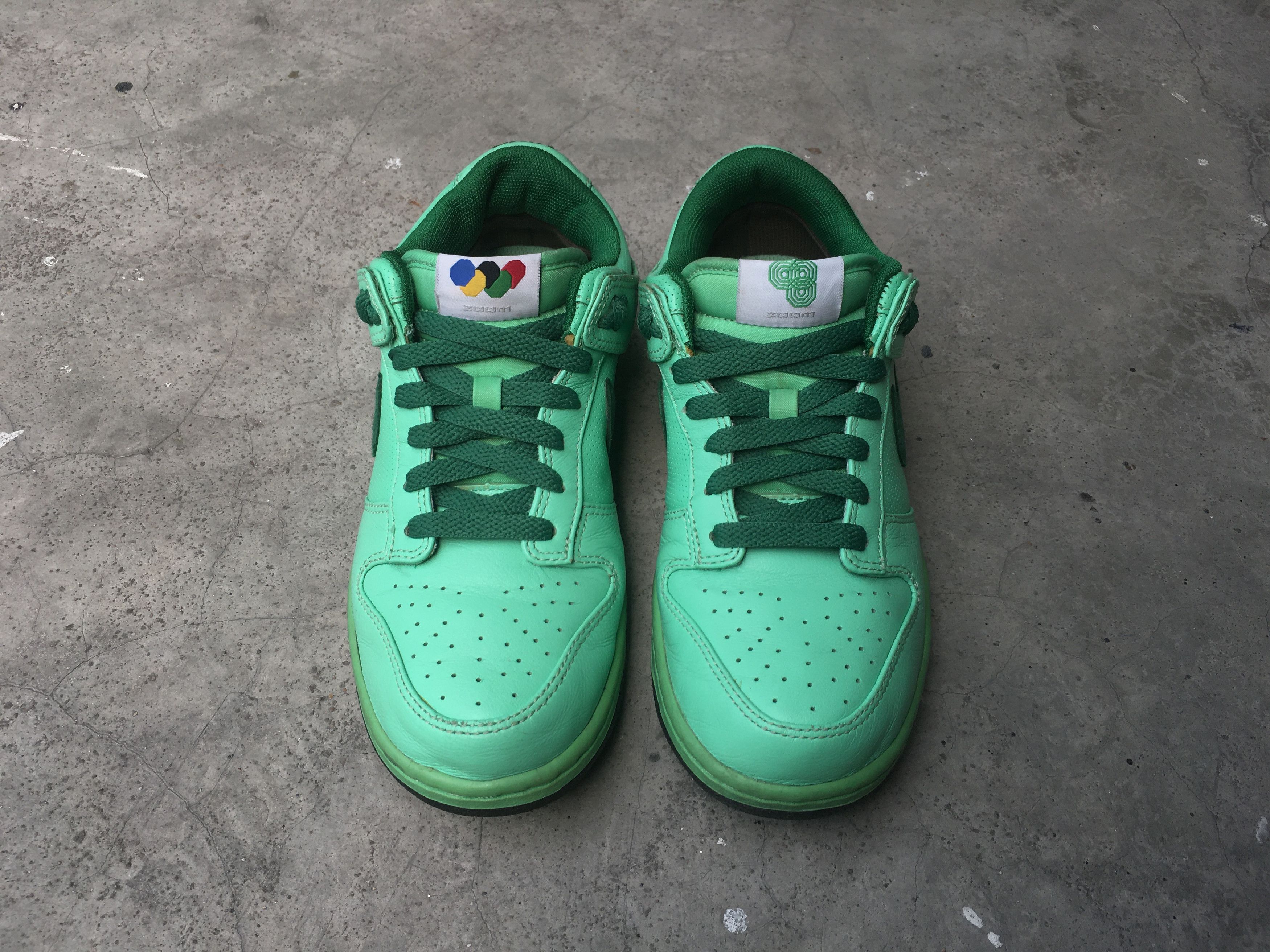 Nike Nike Dunk Low Premium QS Basic Olympic Tourmaline 2008 Wmns Size US 7.5 / IT 37.5 - 8 Thumbnail