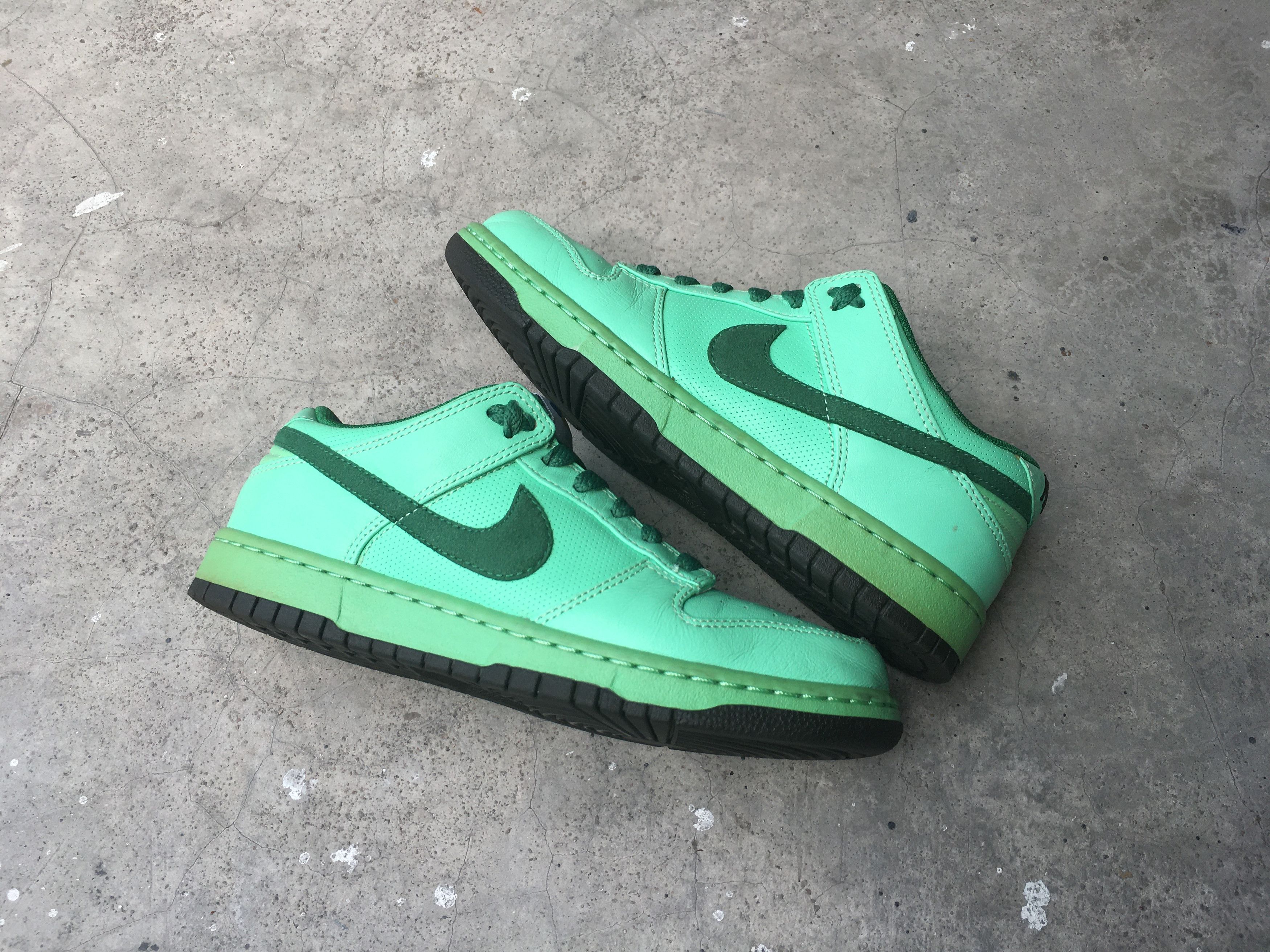 Nike Nike Dunk Low Premium QS Basic Olympic Tourmaline 2008 Wmns Size US 7.5 / IT 37.5 - 4 Thumbnail