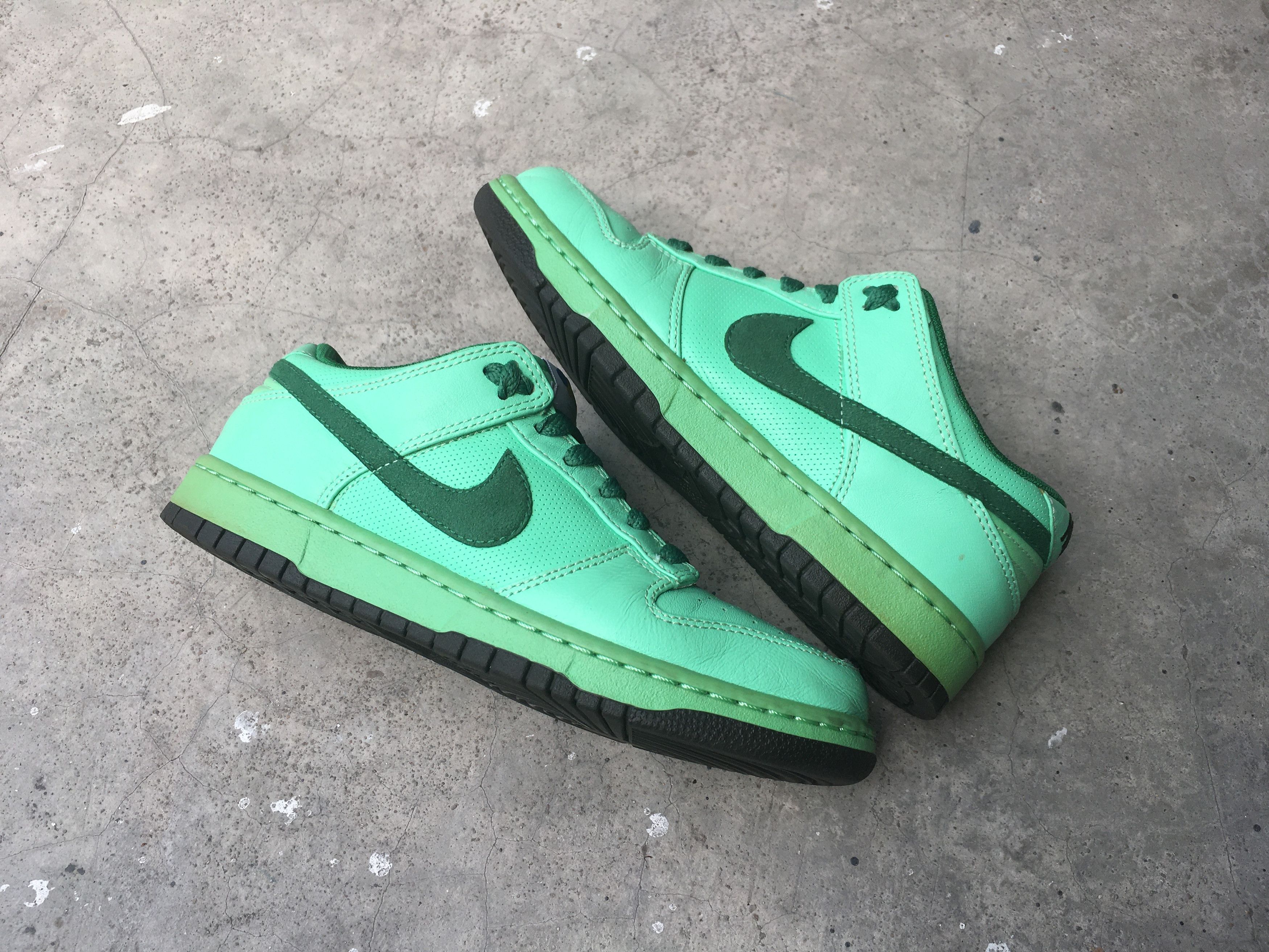 Nike Nike Dunk Low Premium QS Basic Olympic Tourmaline 2008 Wmns Size US 7.5 / IT 37.5 - 3 Thumbnail