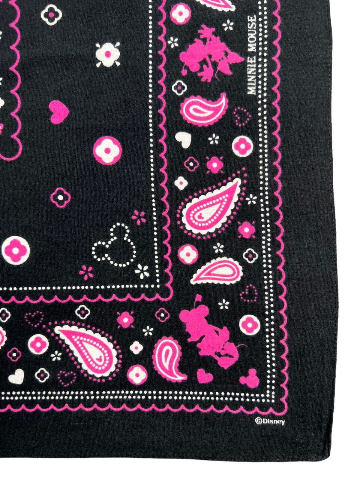 Disney Minnie Mouse Handkerchief Neckerchief Bandana Pocketsquare Size ONE SIZE - 2 Thumbnail
