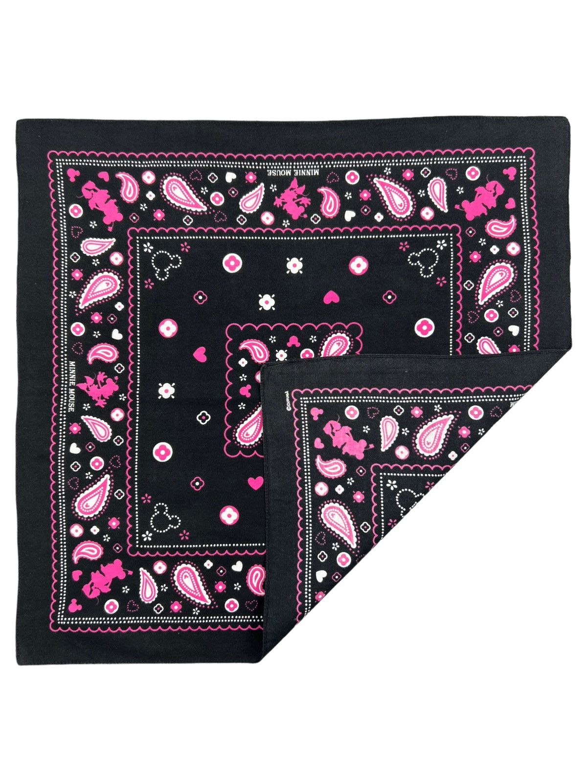Disney Minnie Mouse Handkerchief Neckerchief Bandana Pocketsquare Size ONE SIZE - 3 Thumbnail