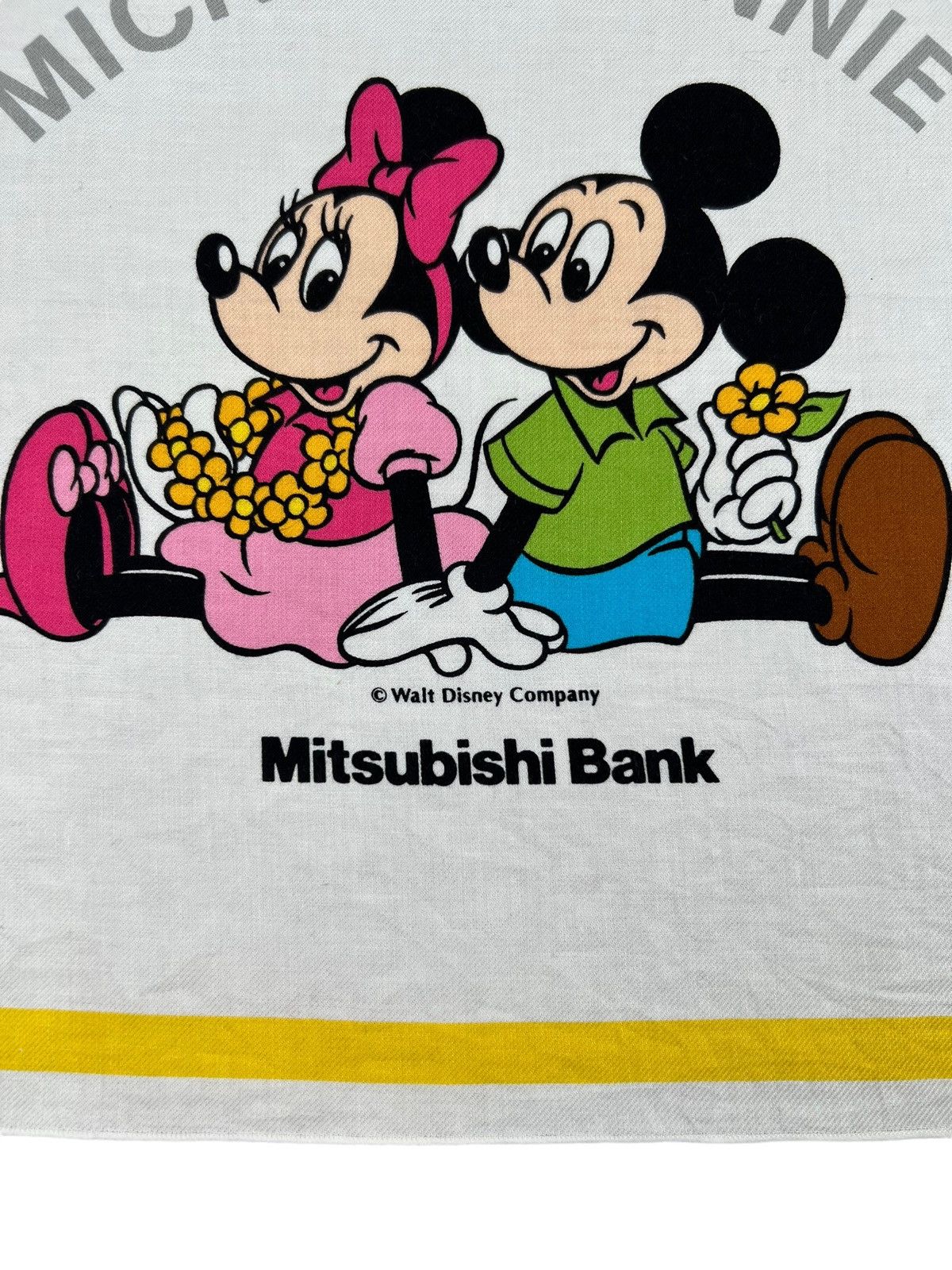 Disney Mickey Mouse Handkerchief Neckerchief Bandana Pocketsquare Size ONE SIZE - 2 Thumbnail