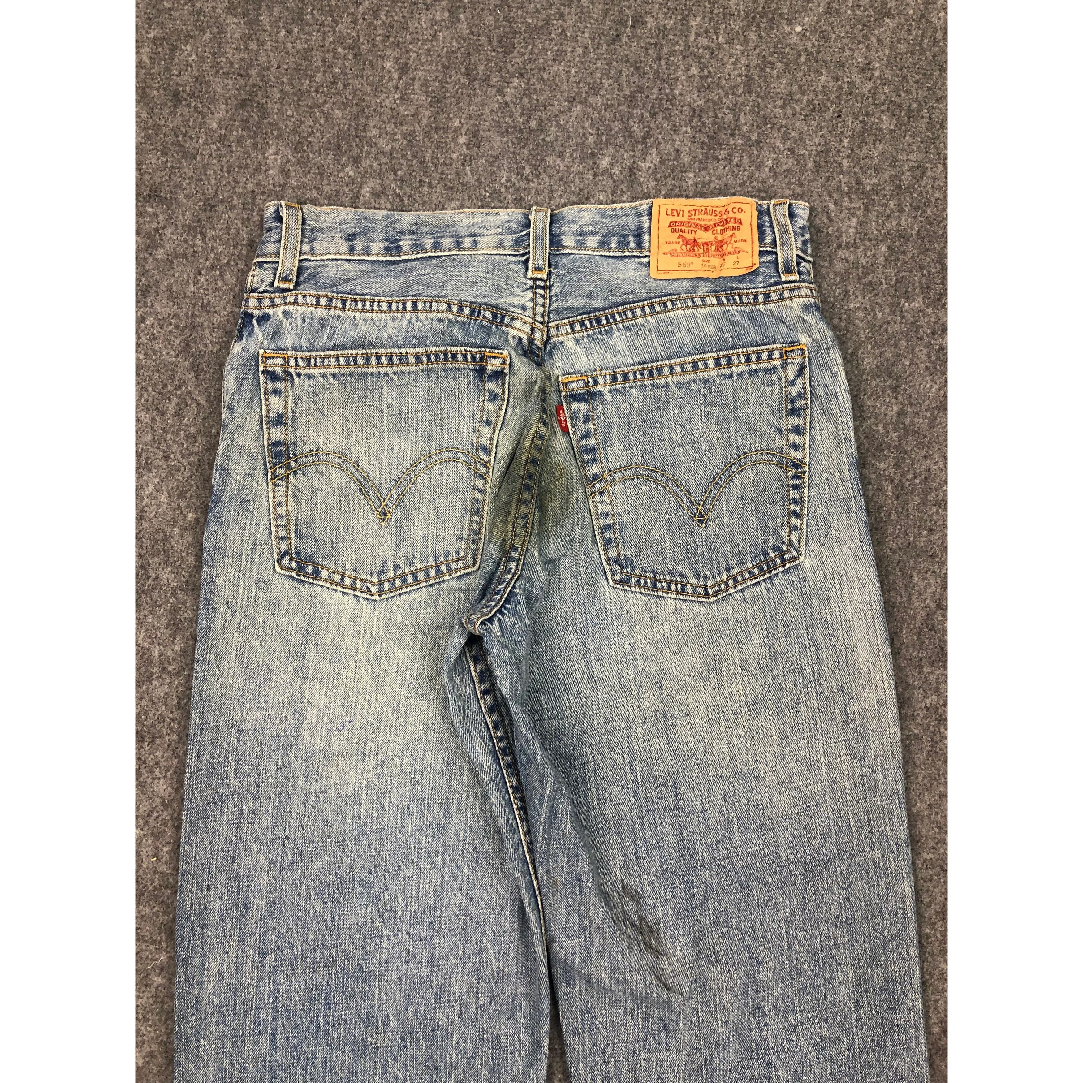 Levi's Vintage Levis 569 Loose Straight Cut Denim DP0212 Size US 27 - 4 Thumbnail