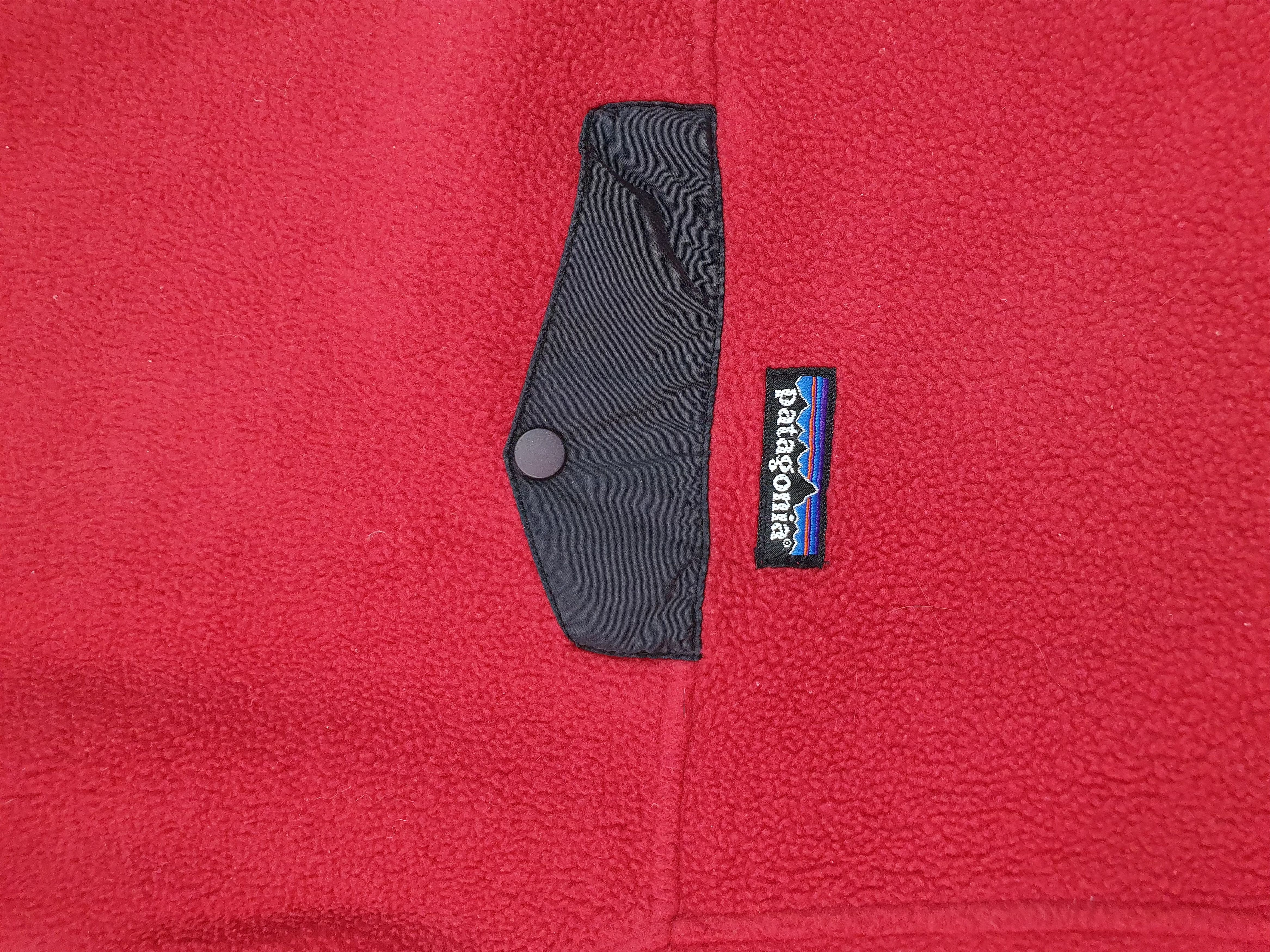Patagonia × Vintage Rare size 90s Patagonia Synchilla Red Fleece Size US XL / EU 56 / 4 - 7 Thumbnail