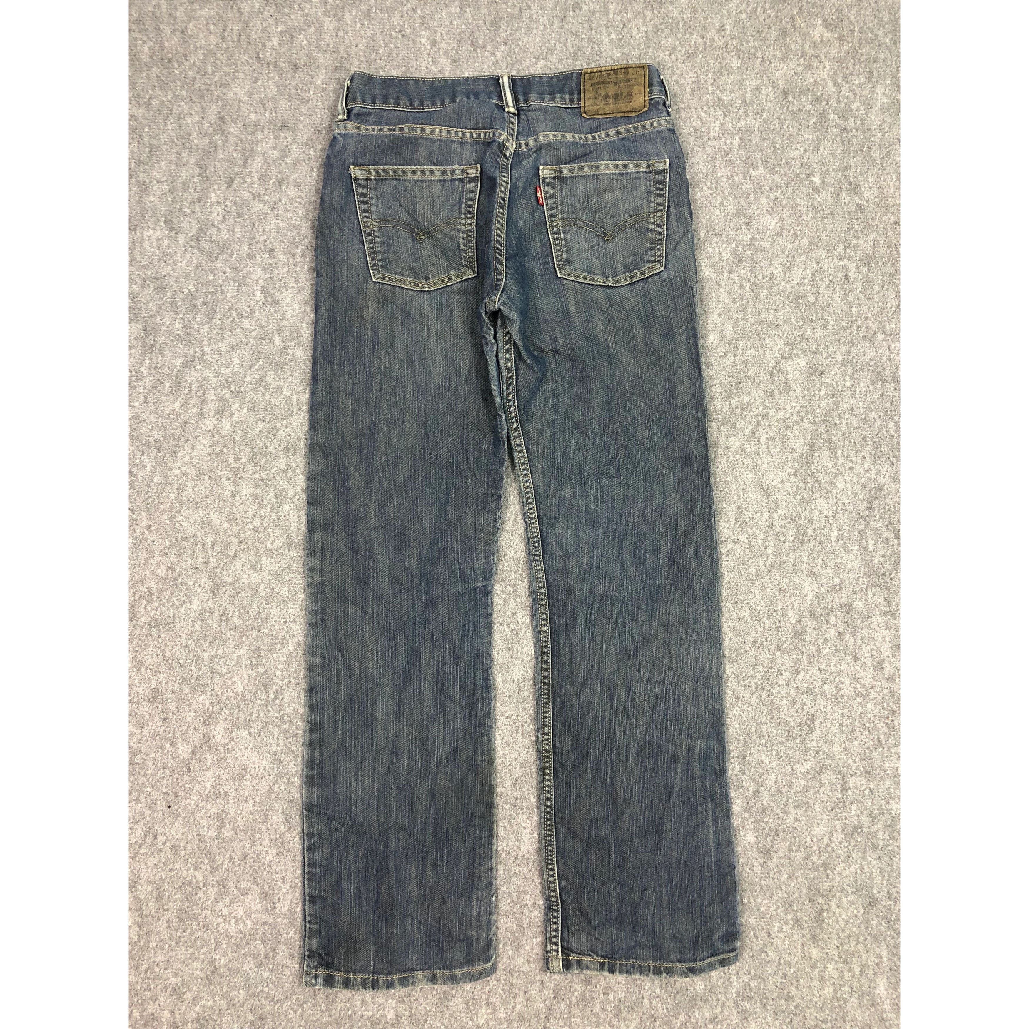 Levi's Vintage Levis 514 Blue Denim Jeans DP0206 Size US 27 - 2 Thumbnail