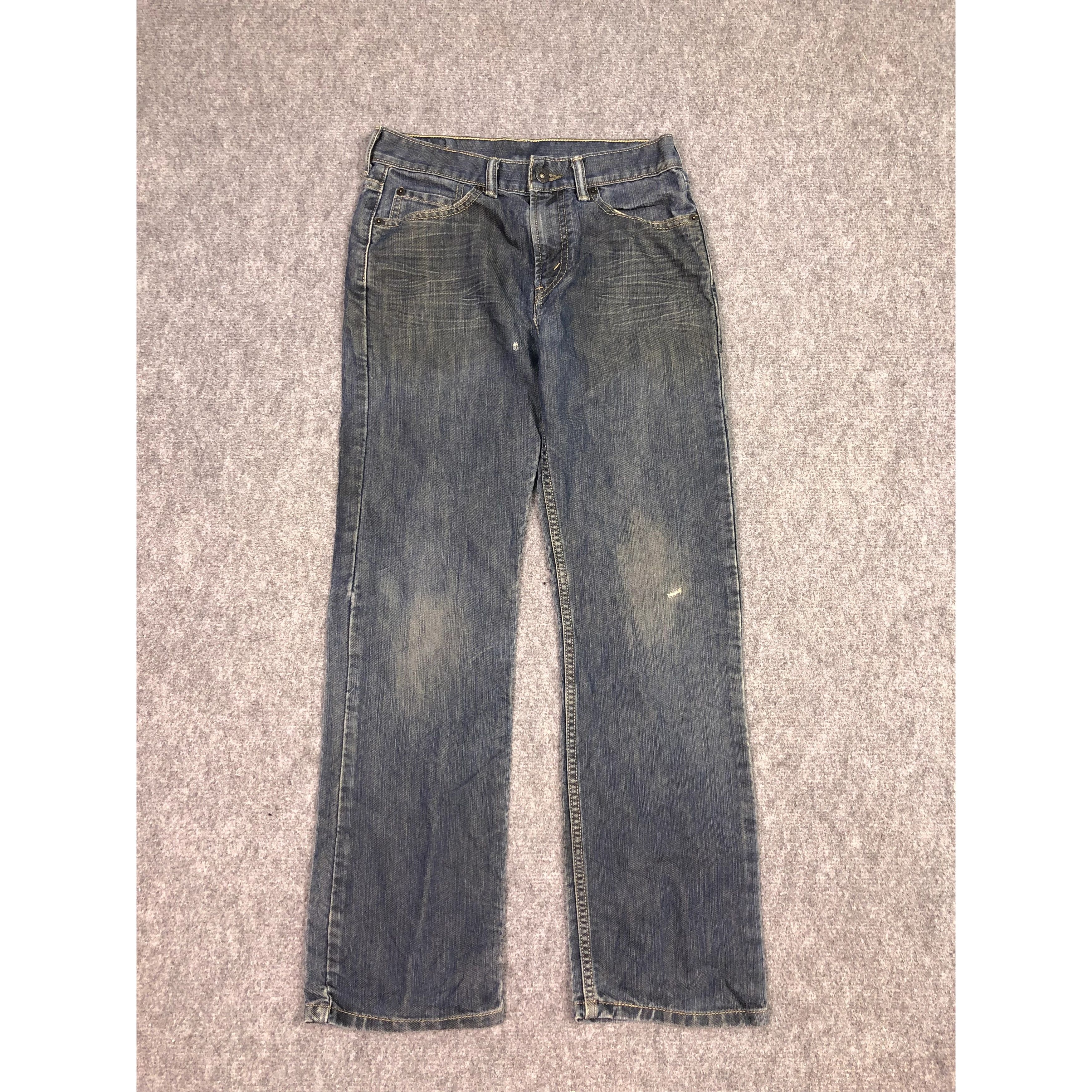 Levi's Vintage Levis 514 Blue Denim Jeans DP0206 Size US 27 - 1 Thumbnail