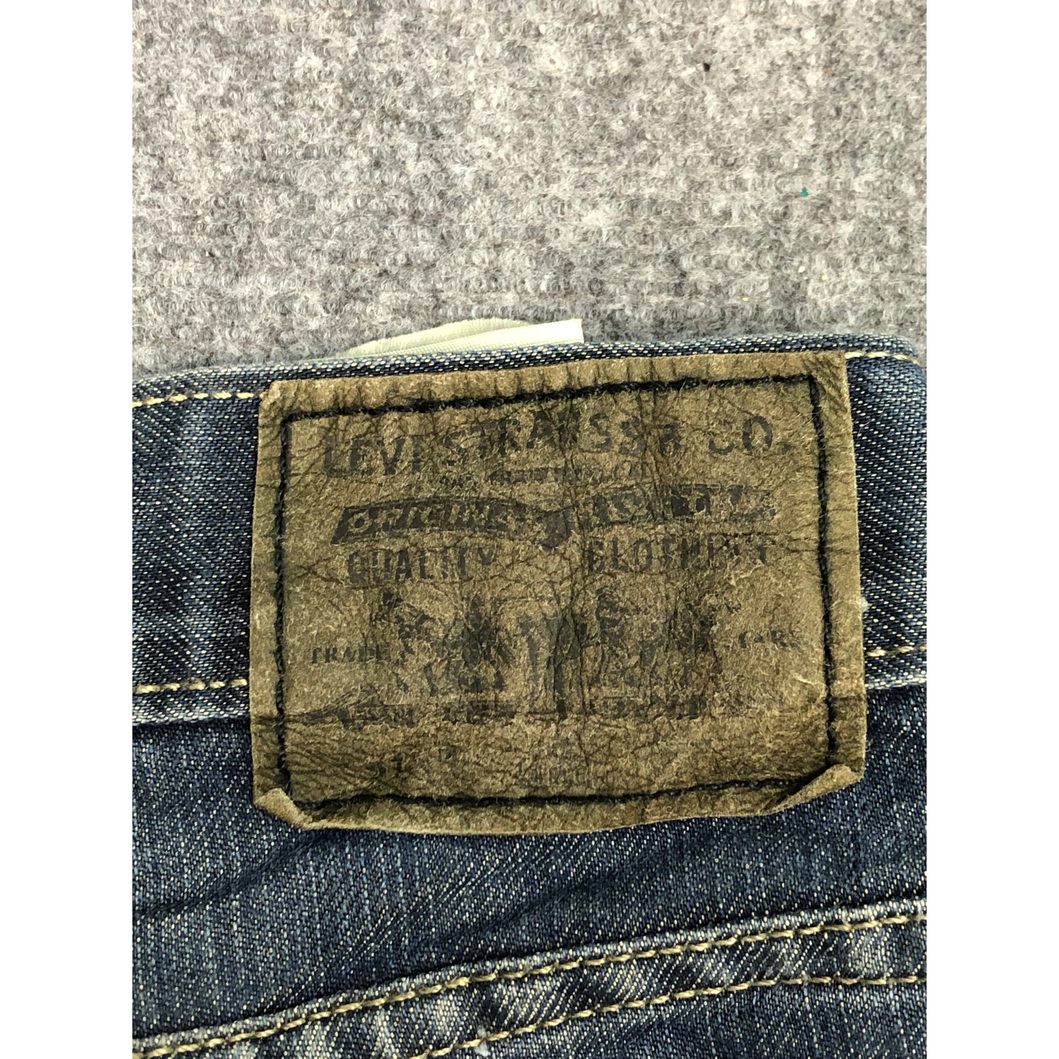 Levi's Vintage Levis 514 Blue Denim Jeans DP0206 Size US 27 - 5 Thumbnail