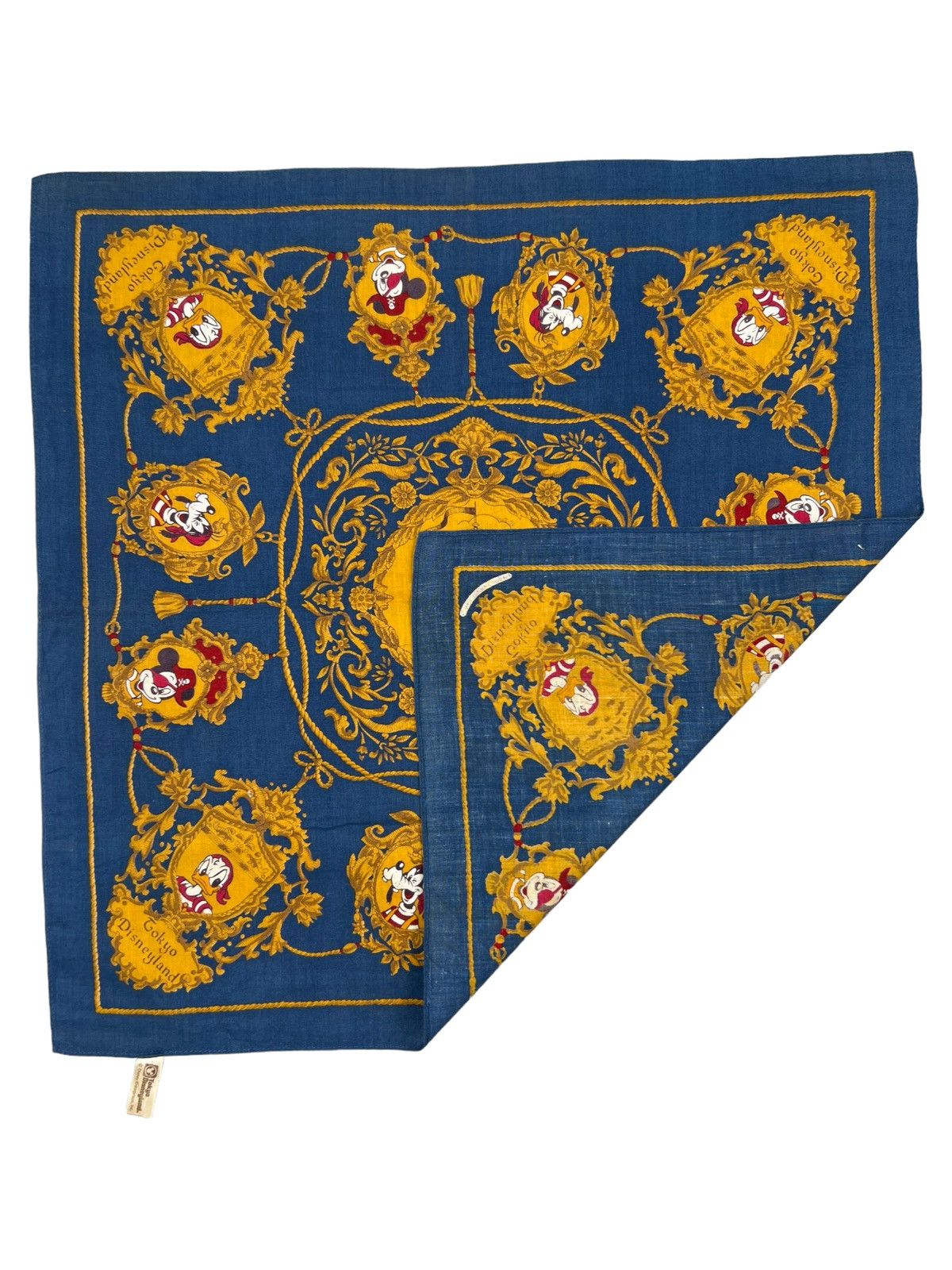 Disney Mickey Mouse Handkerchief Neckerchief Bandana Pocketsquare Size ONE SIZE - 5 Thumbnail