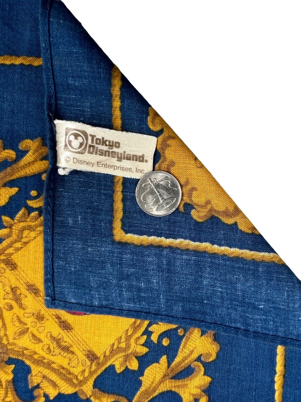 Disney Mickey Mouse Handkerchief Neckerchief Bandana Pocketsquare Size ONE SIZE - 3 Thumbnail