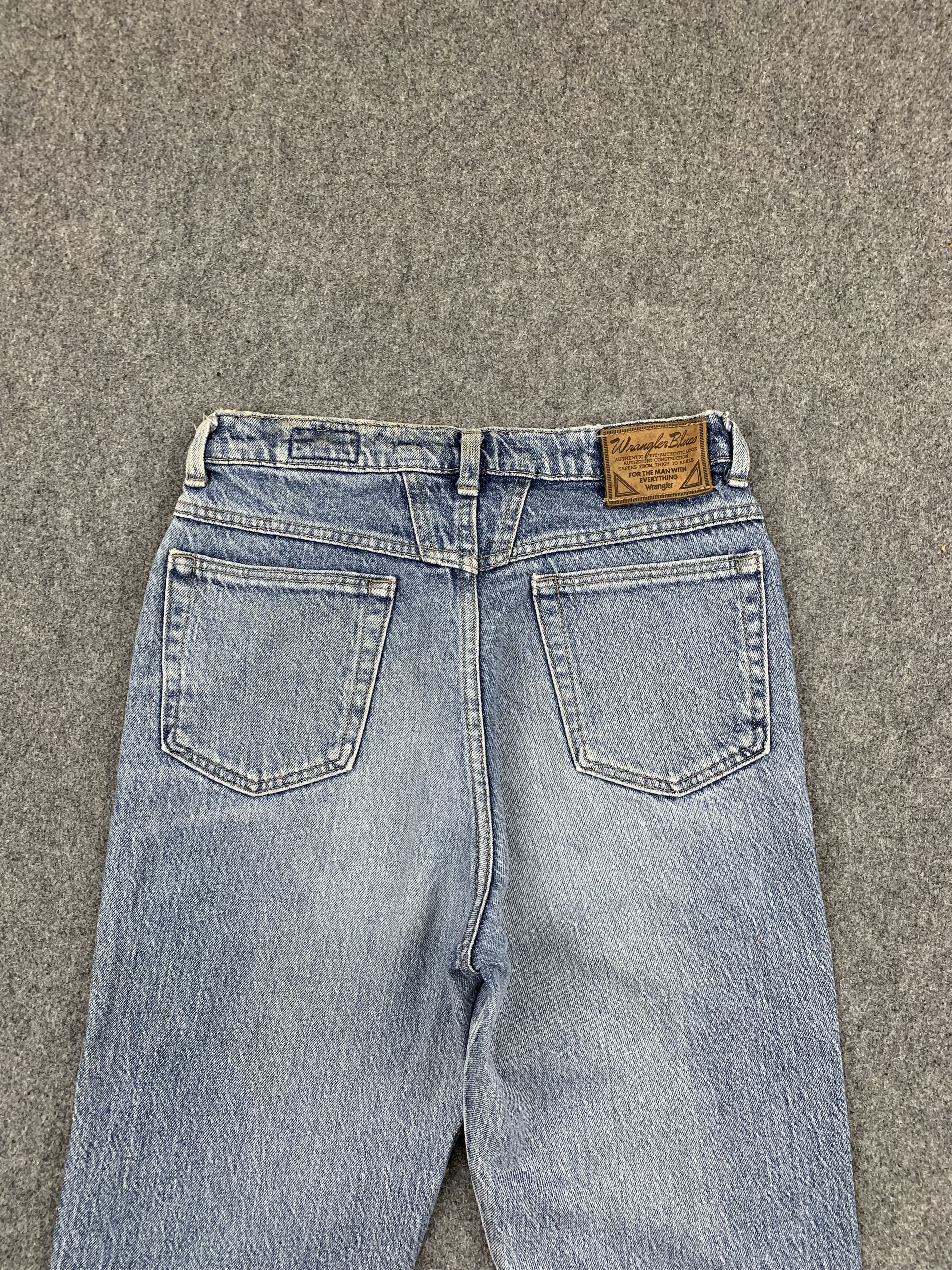 Vintage Vintage Wrangler Blue Light Wash Jeans DP1817 Size US 27 - 4 Thumbnail