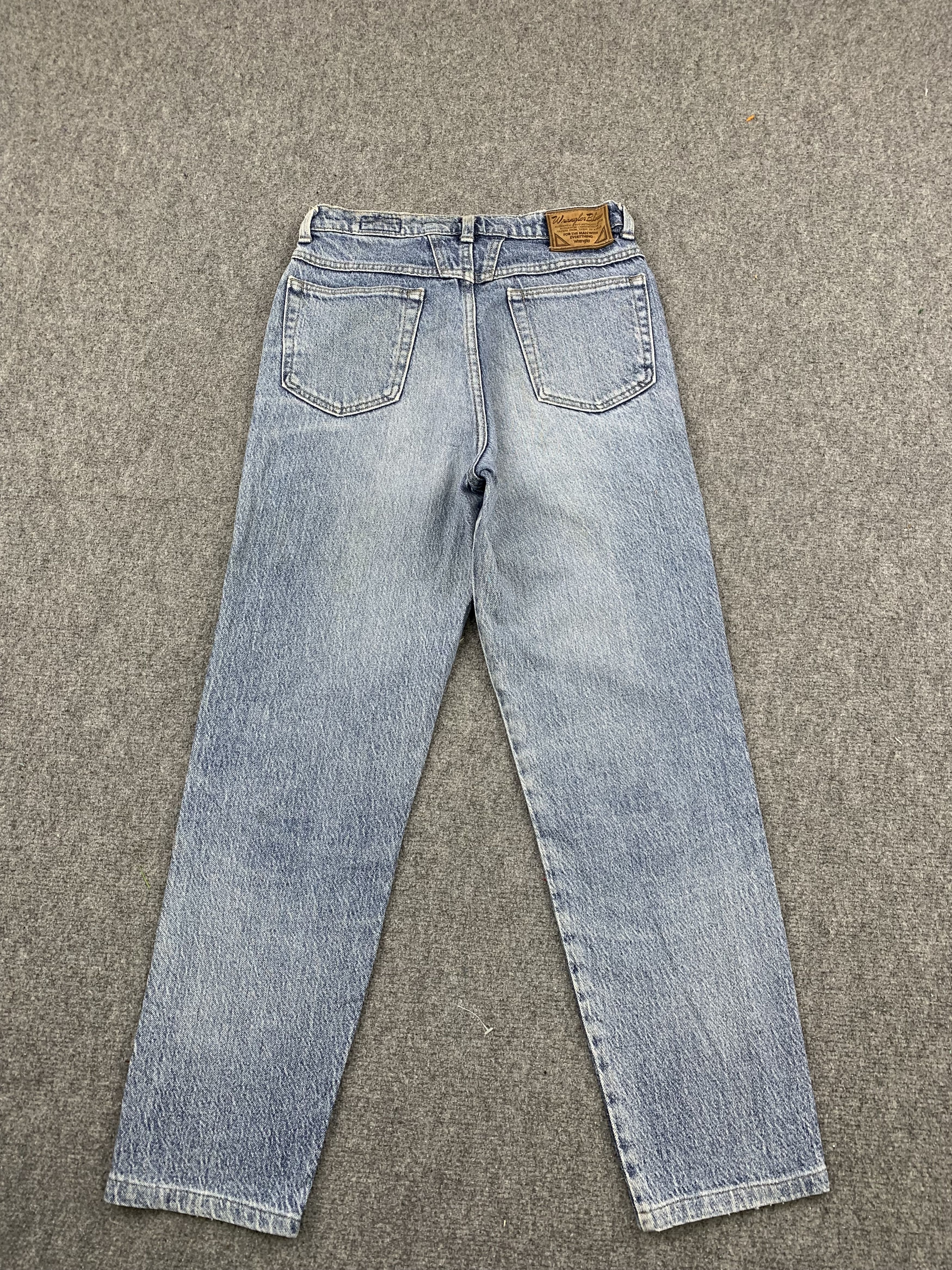Vintage Vintage Wrangler Blue Light Wash Jeans DP1817 Size US 27 - 3 Thumbnail