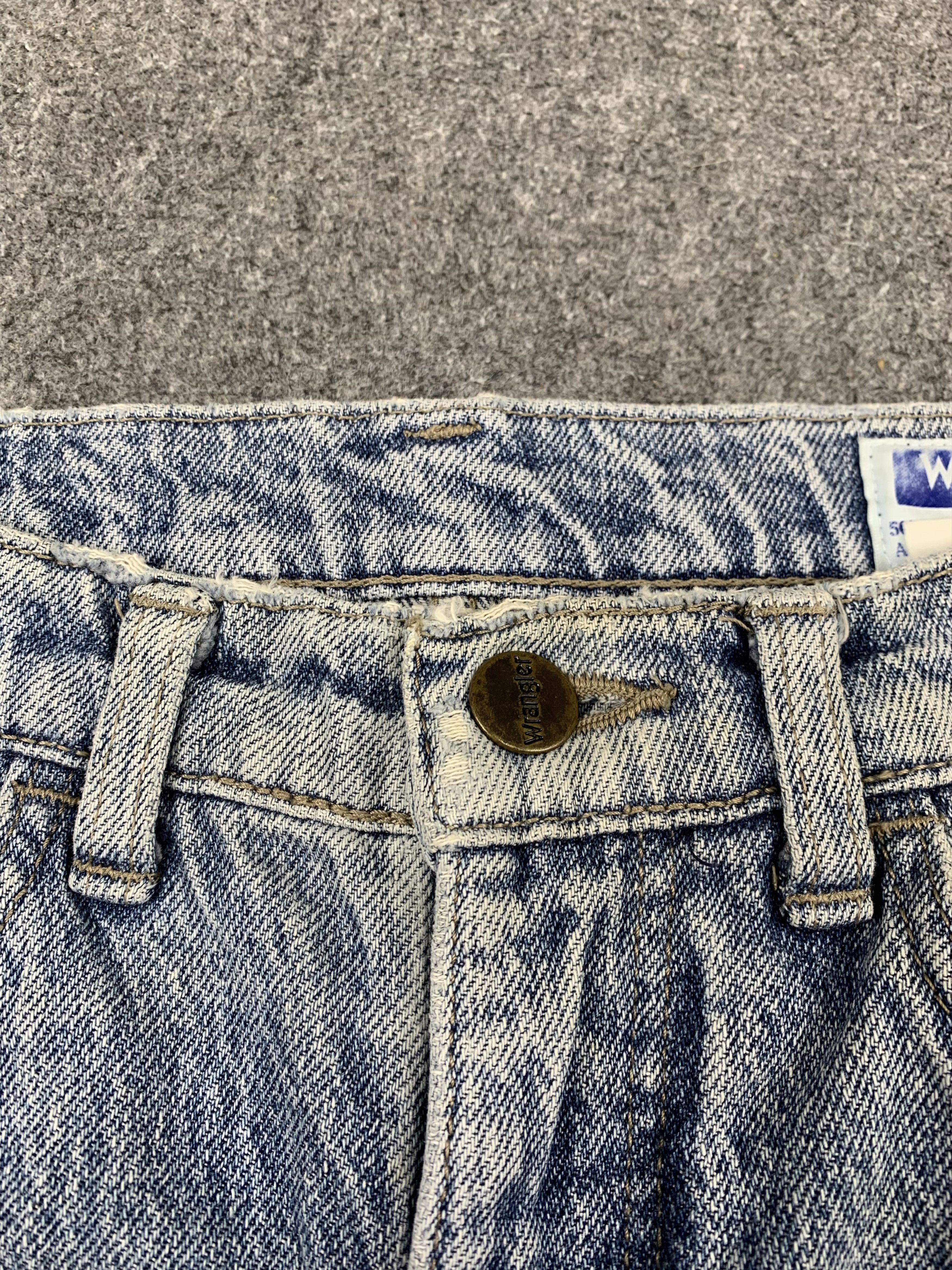 Vintage Vintage Wrangler Blue Light Wash Jeans DP1817 Size US 27 - 8 Thumbnail