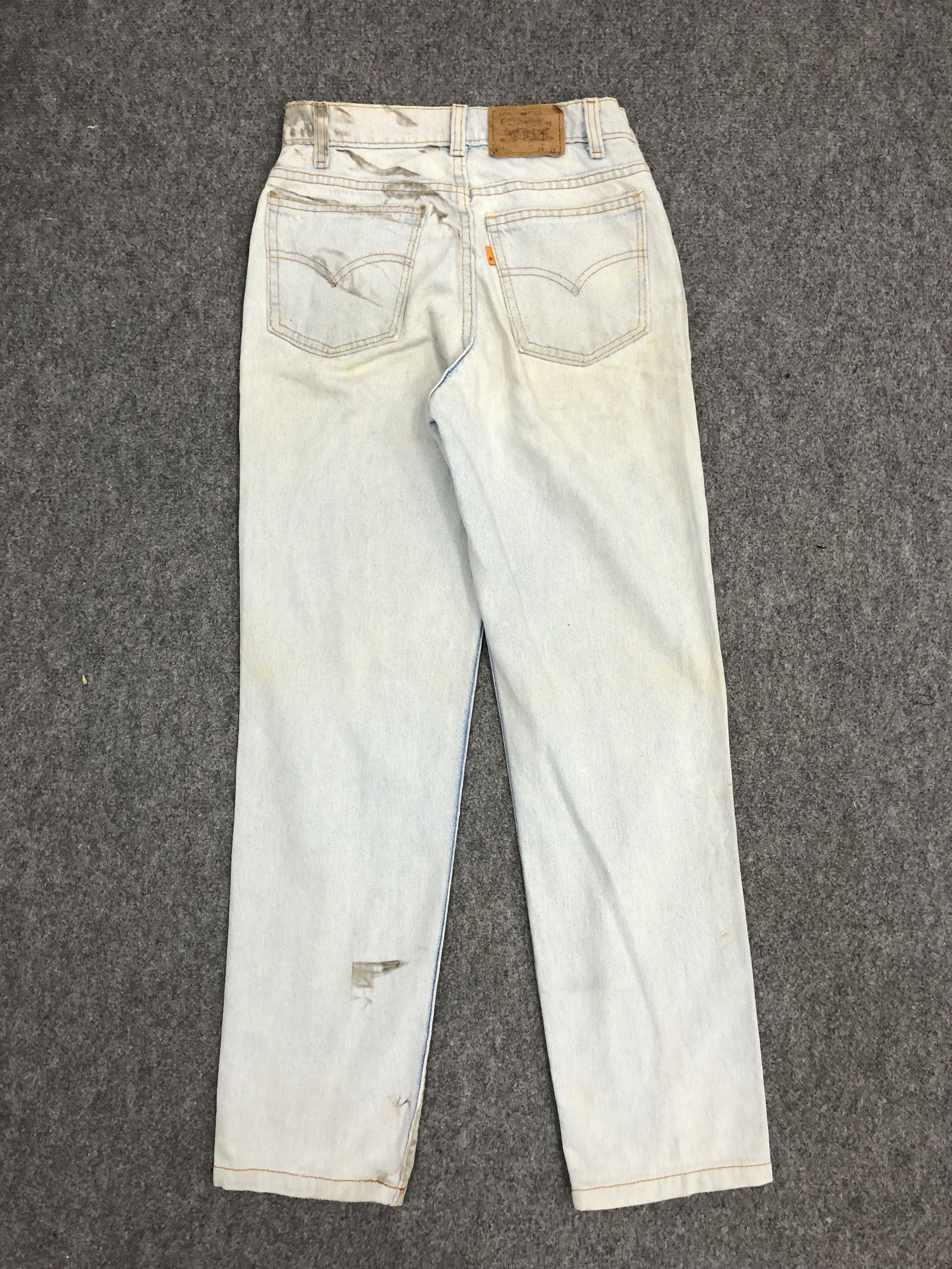 Levi's Vintage Levis 505 Sun Faded Jeans DP0939 Size US 27 - 3 Thumbnail