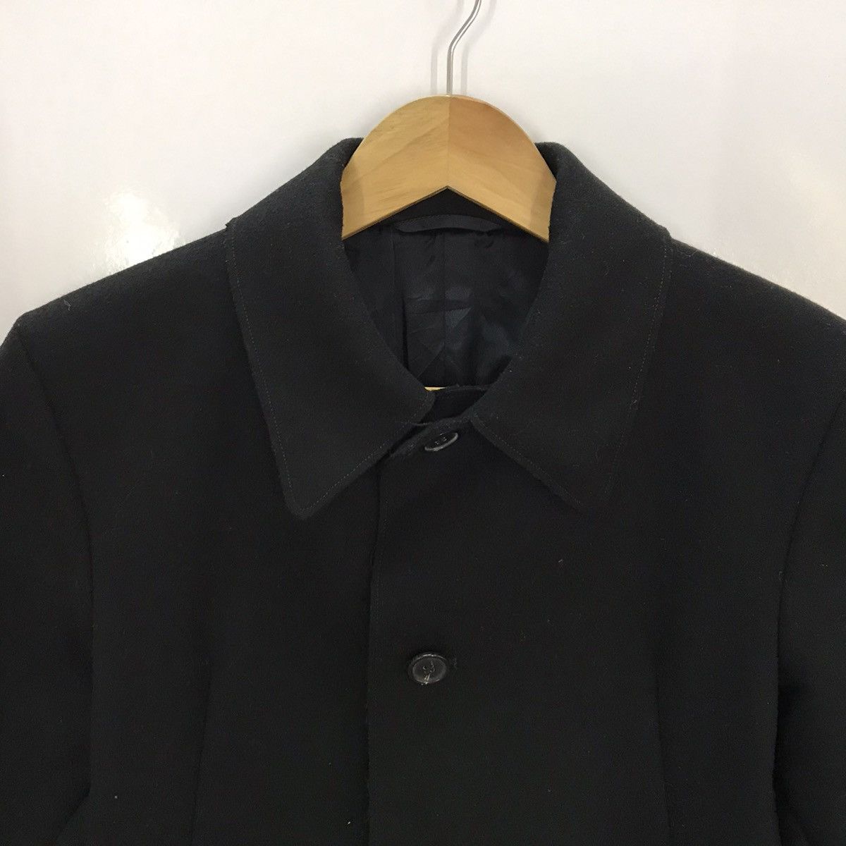Jil Sander JIL SANDER BLACK WOOL JACKET MADE IN ITALY Size US S / EU 44-46 / 1 - 2 Thumbnail