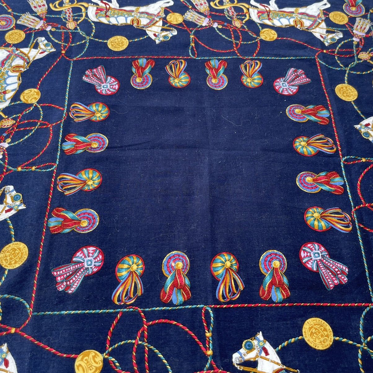 Celine Vintage Celine Handkerchief /Neckerchief /Bandana /Scarf Size ONE SIZE - 7 Thumbnail