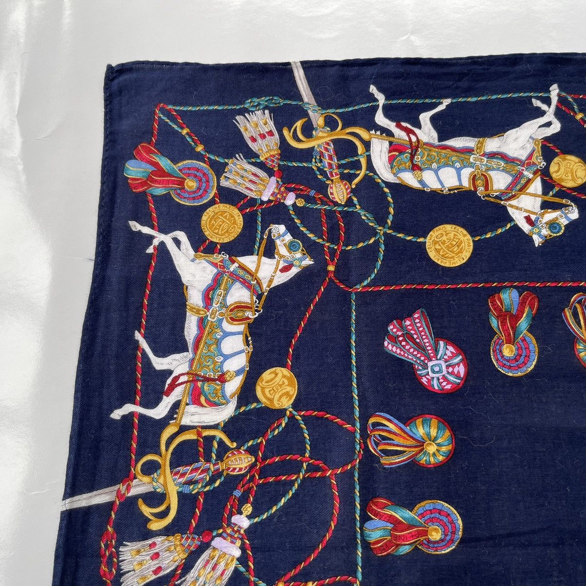 Celine Vintage Celine Handkerchief /Neckerchief /Bandana /Scarf Size ONE SIZE - 5 Thumbnail